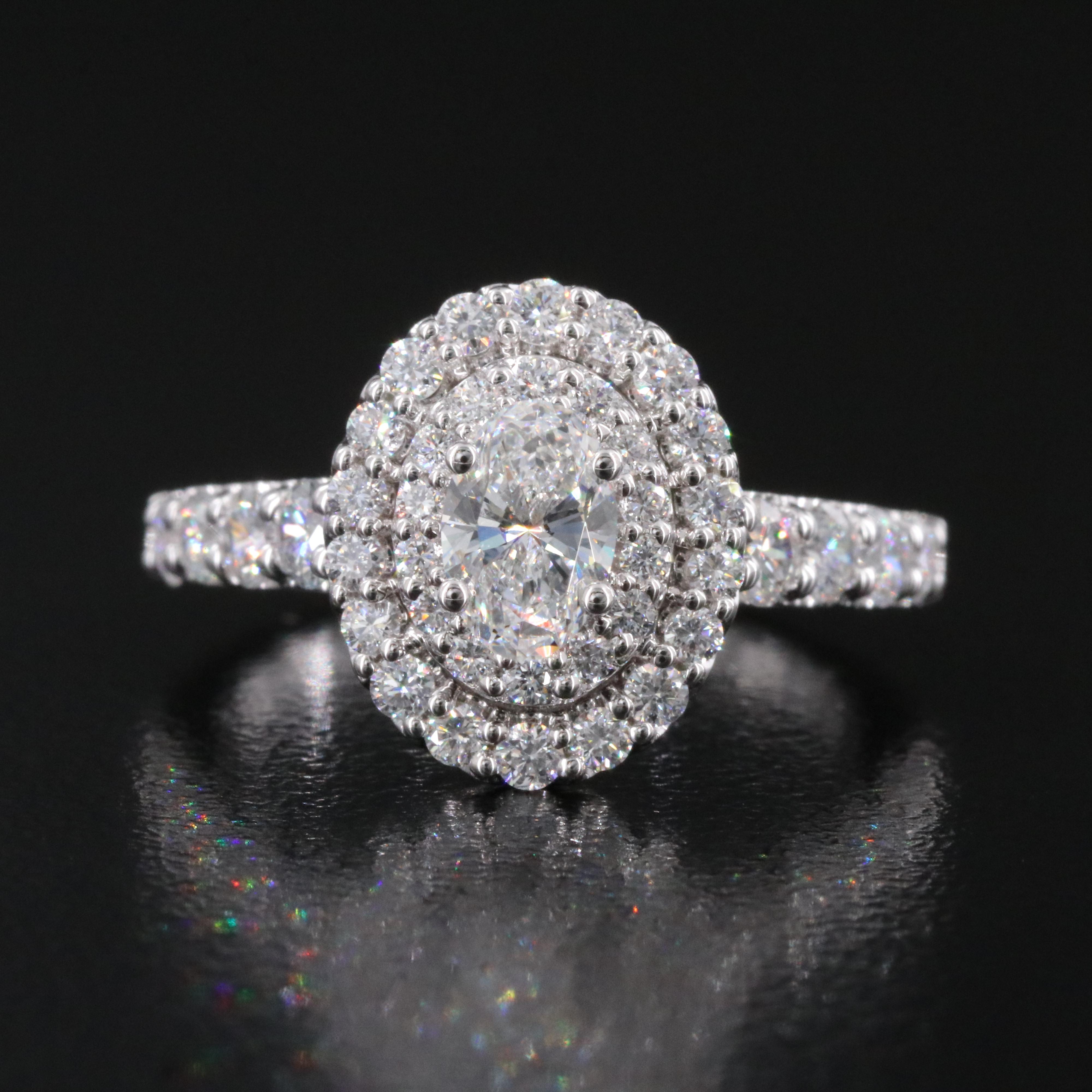 14K 1.53 CTW Lab Grown Diamond Ring