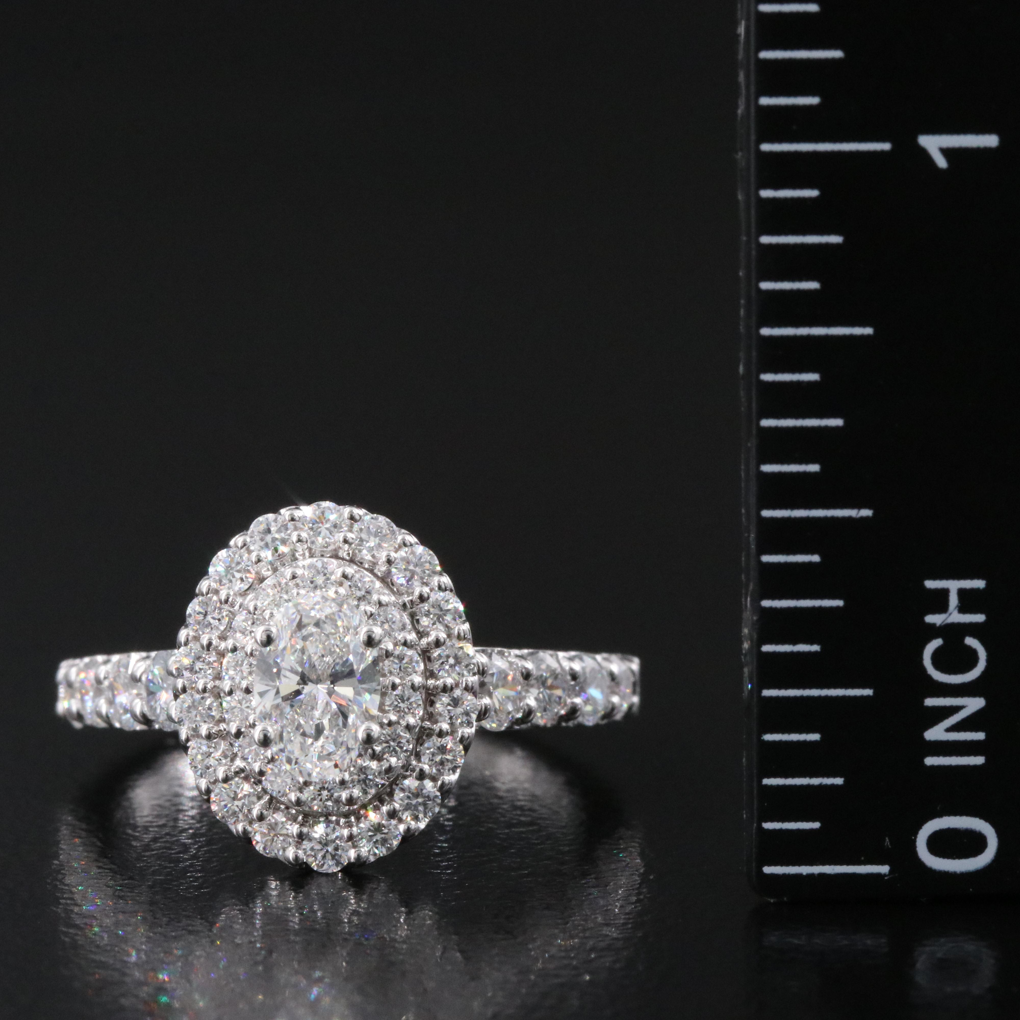 14K 1.53 CTW Lab Grown Diamond Ring