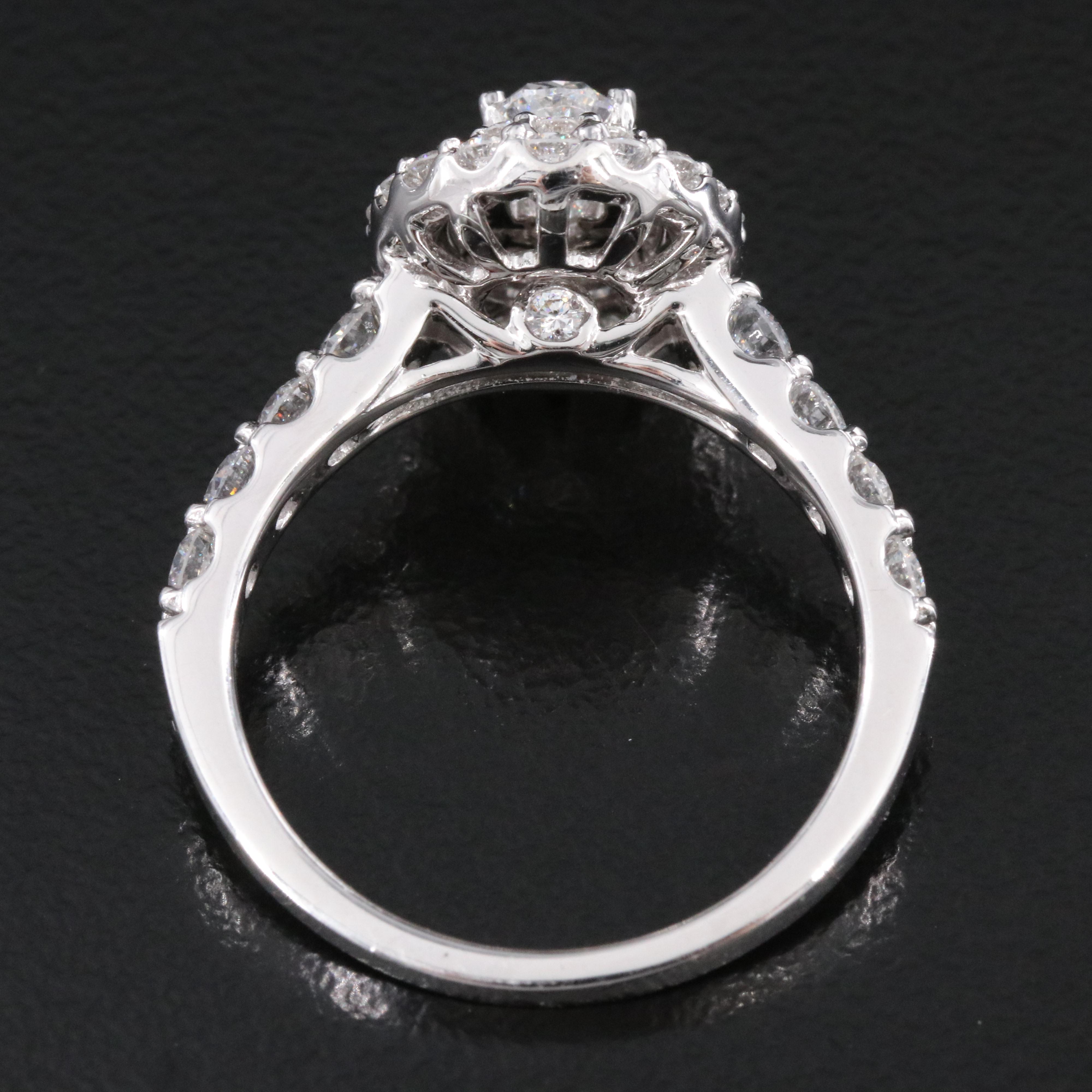 14K 1.53 CTW Lab Grown Diamond Ring