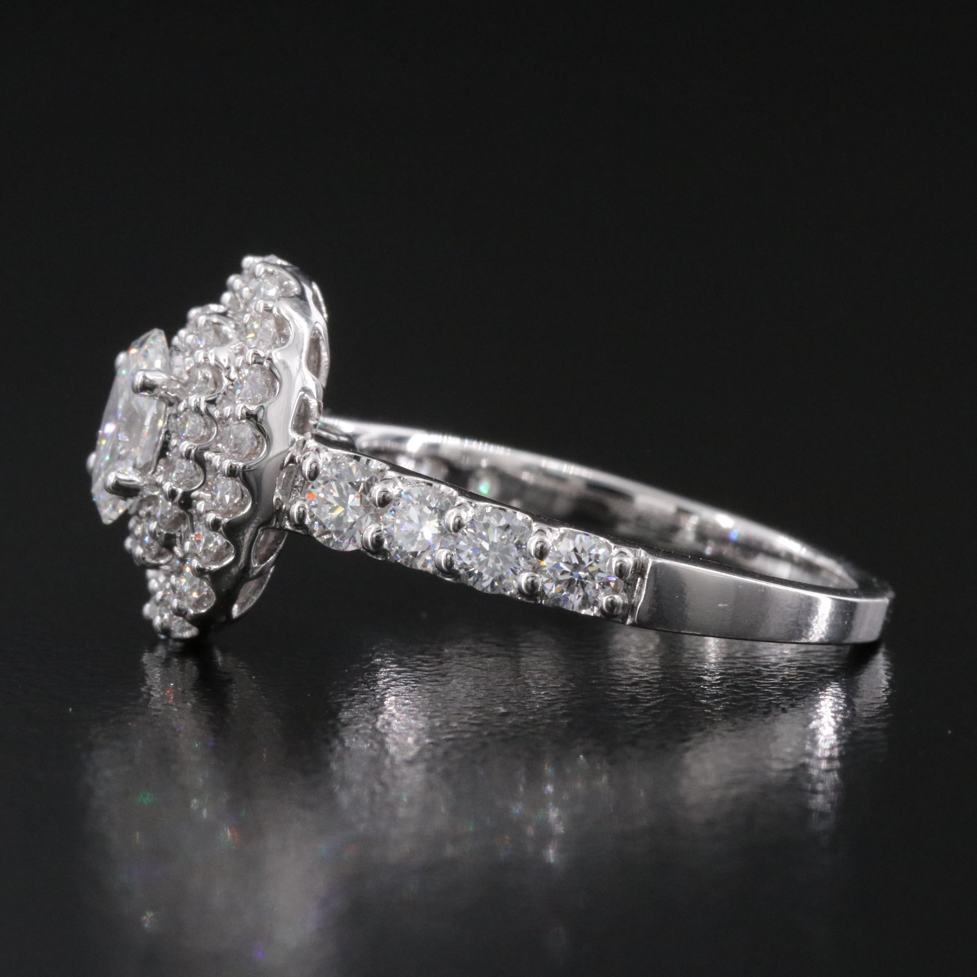 14K 1.53 CTW Lab Grown Diamond Ring