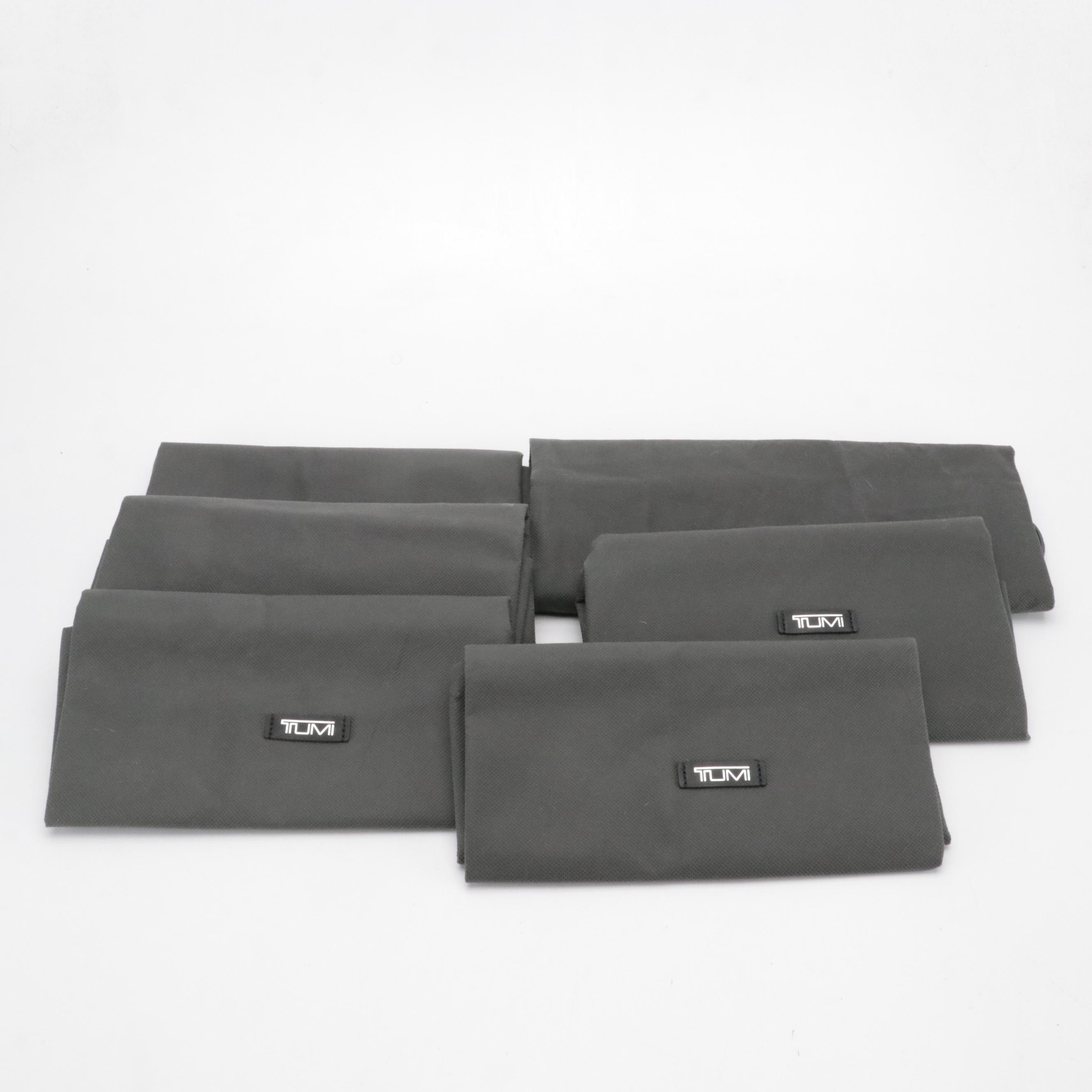 Hunter Top Clip Backpack in Water Print Nylon Canvas with Tumi Dust Bags