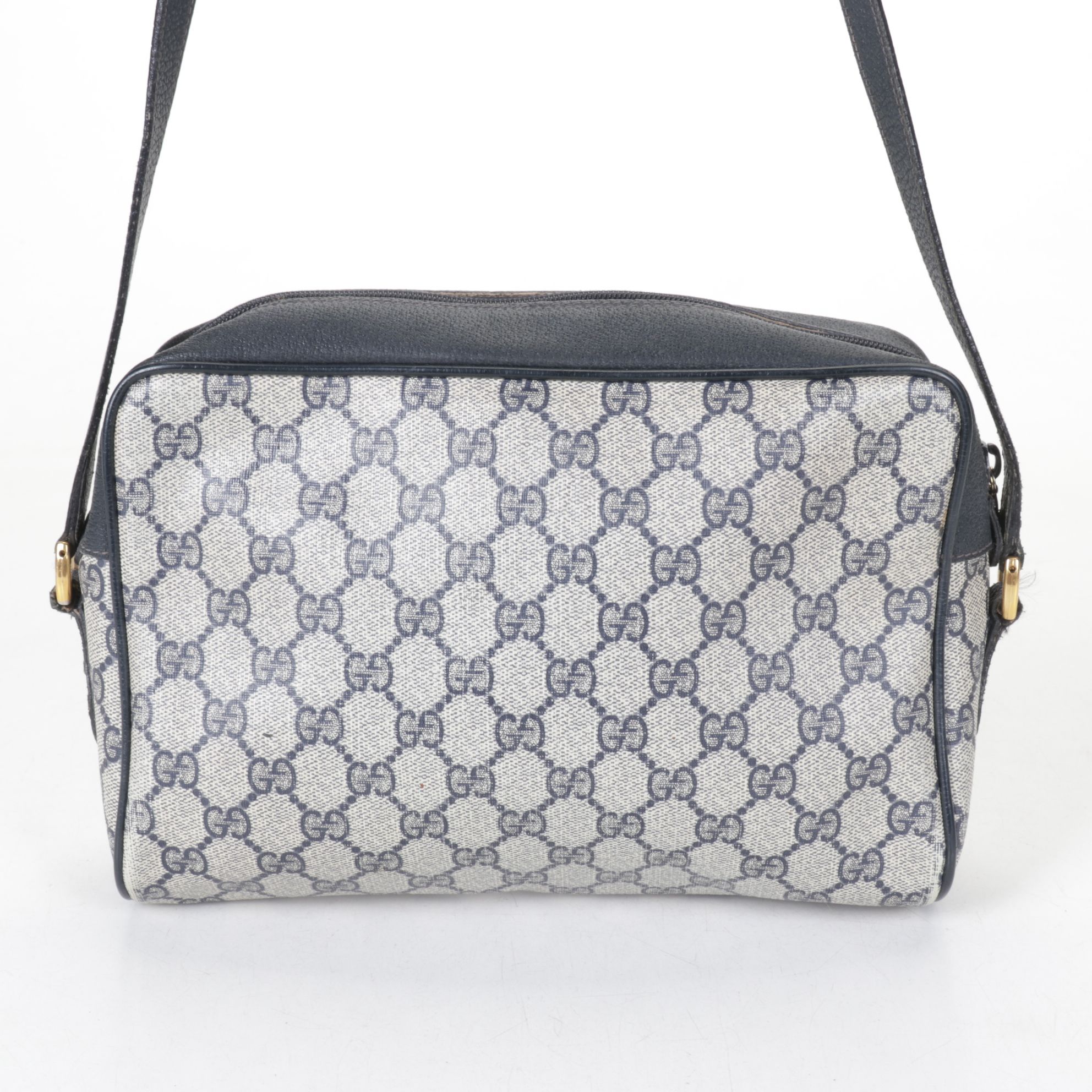 Gucci Monogram Supreme Web Ophidia Crossbody Bag