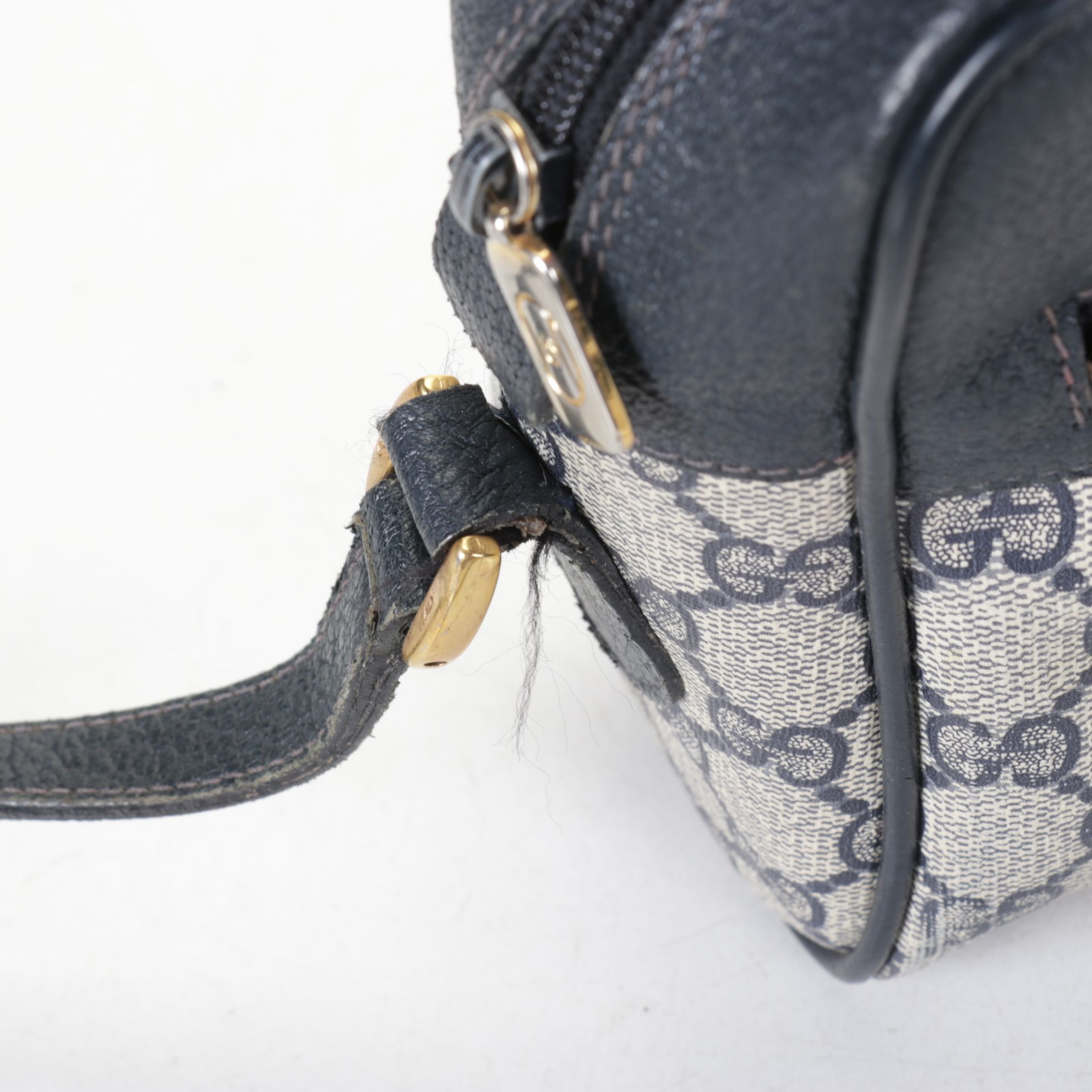 Gucci Monogram Supreme Web Ophidia Crossbody Bag