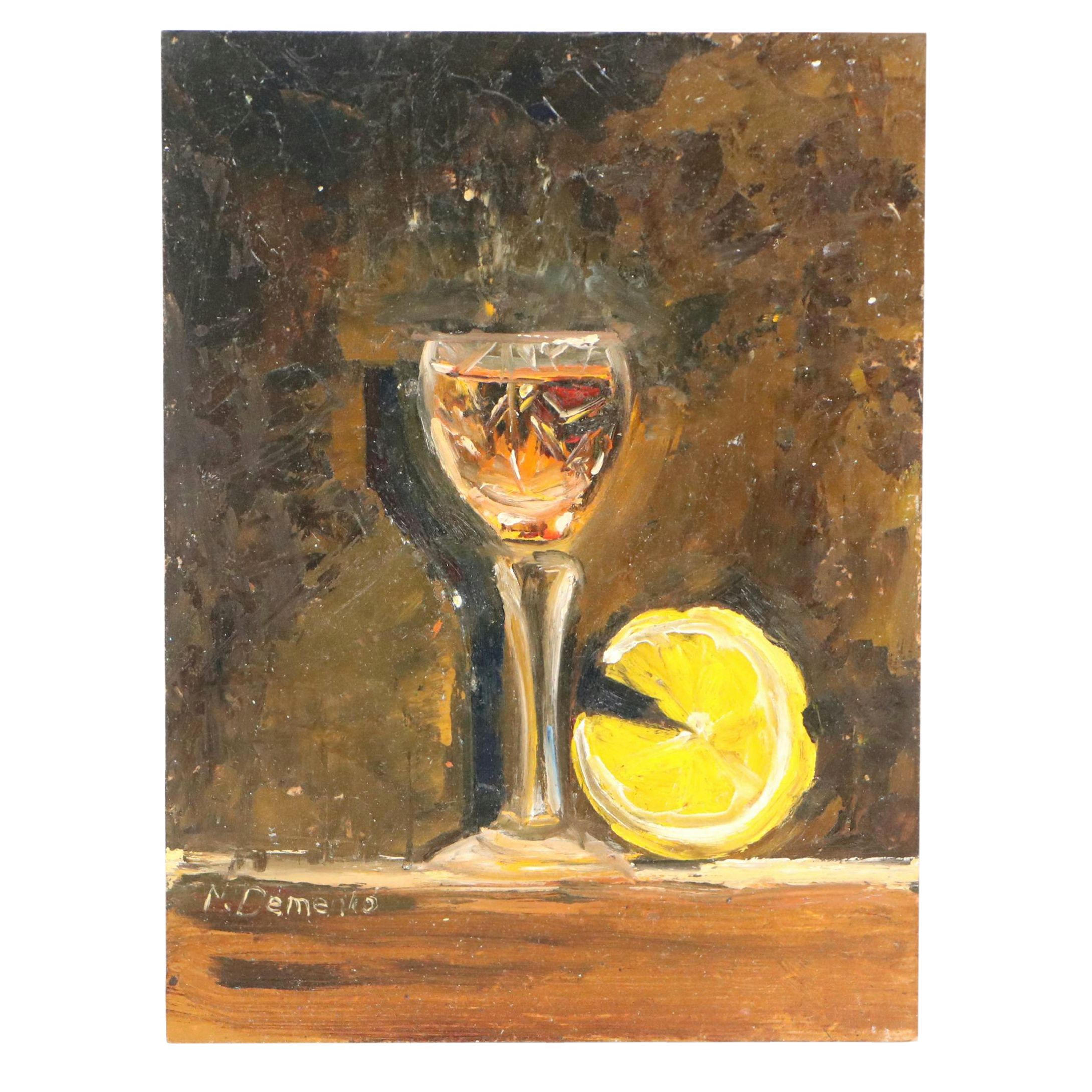 Natalia Demenko Still Life Oil Painting, Circa 2025