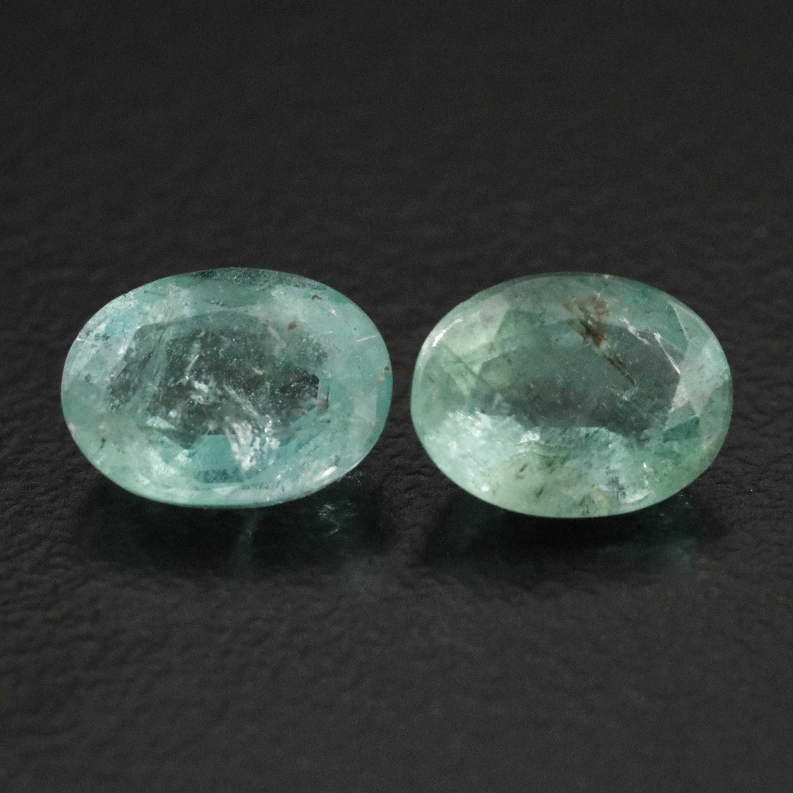 Loose 2.42 CTW Emerald Lot