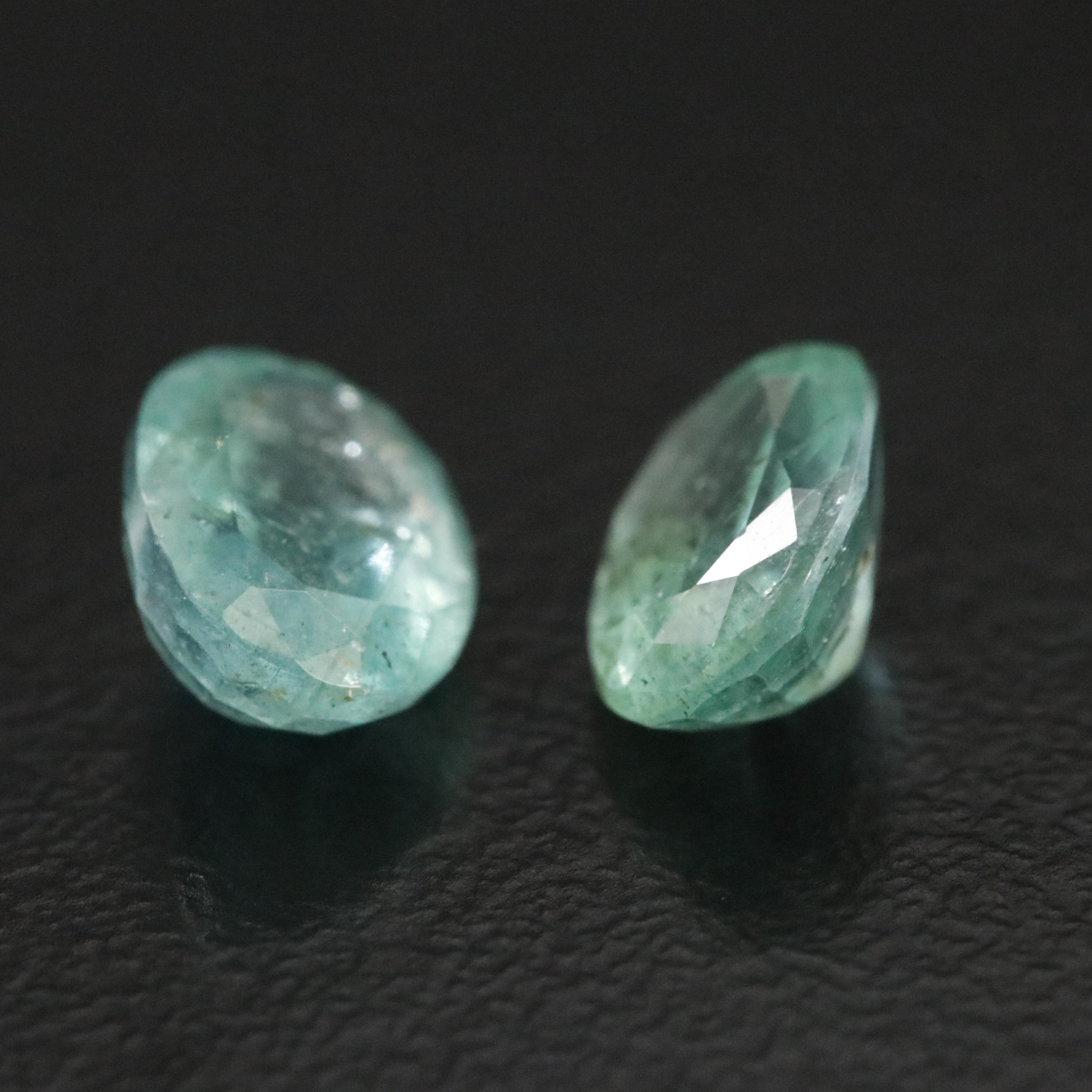 Loose 2.42 CTW Emerald Lot