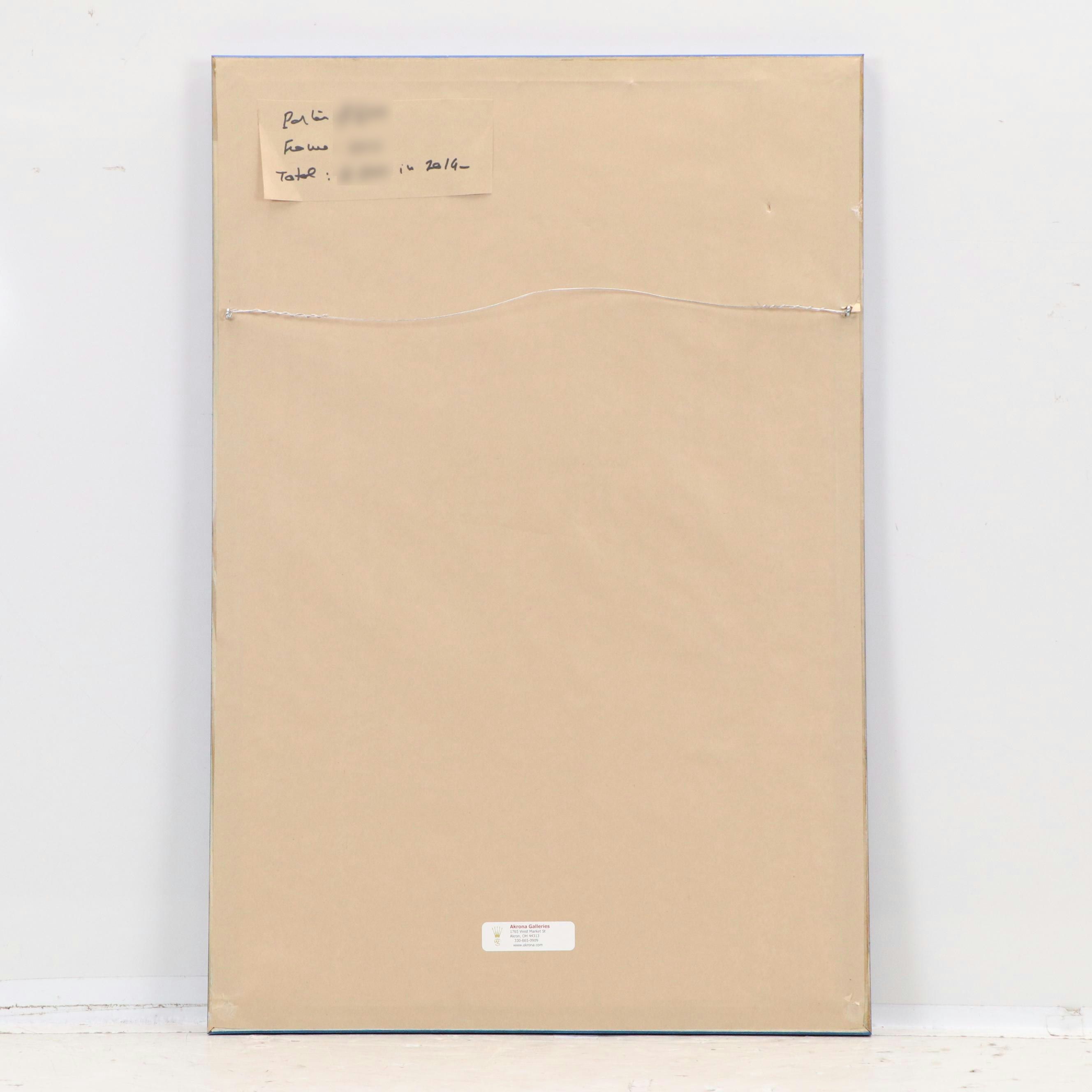 French National Railways Offset Lithograph Poster "Côte D'Azur," 1966