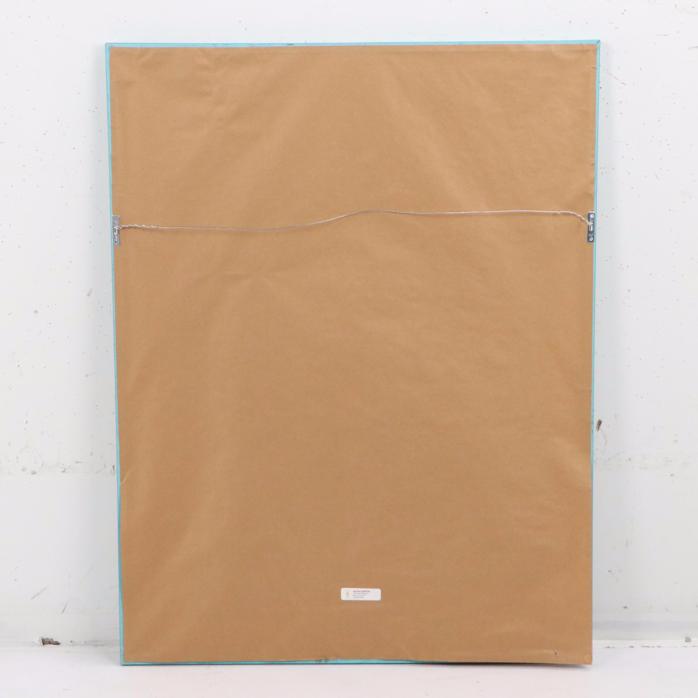 Italian Offset Lithograph Travel Poster "Piscina di Sarteano," 1962