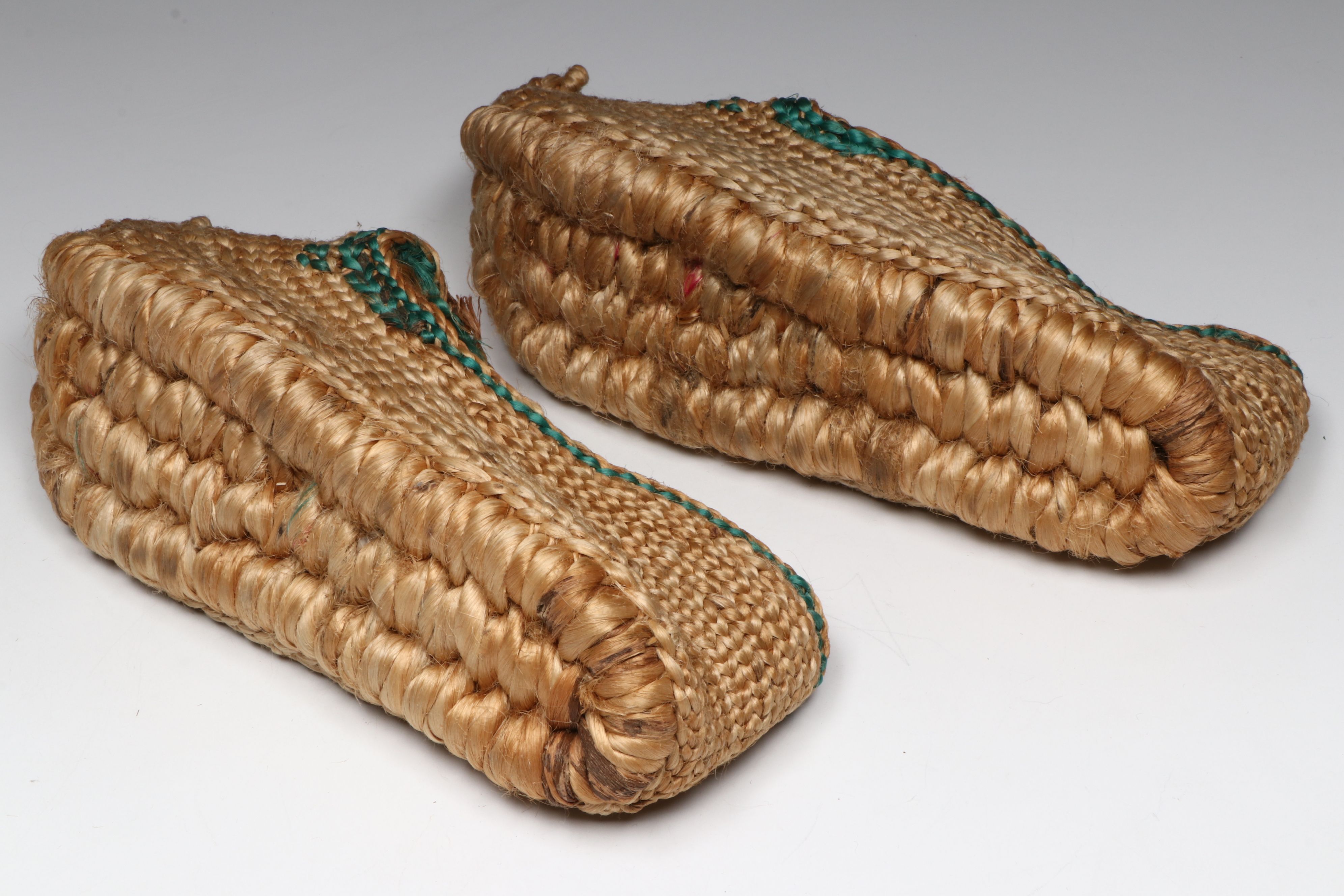 Nepali, Chinese and Korean Handwoven Shoes and Sandals