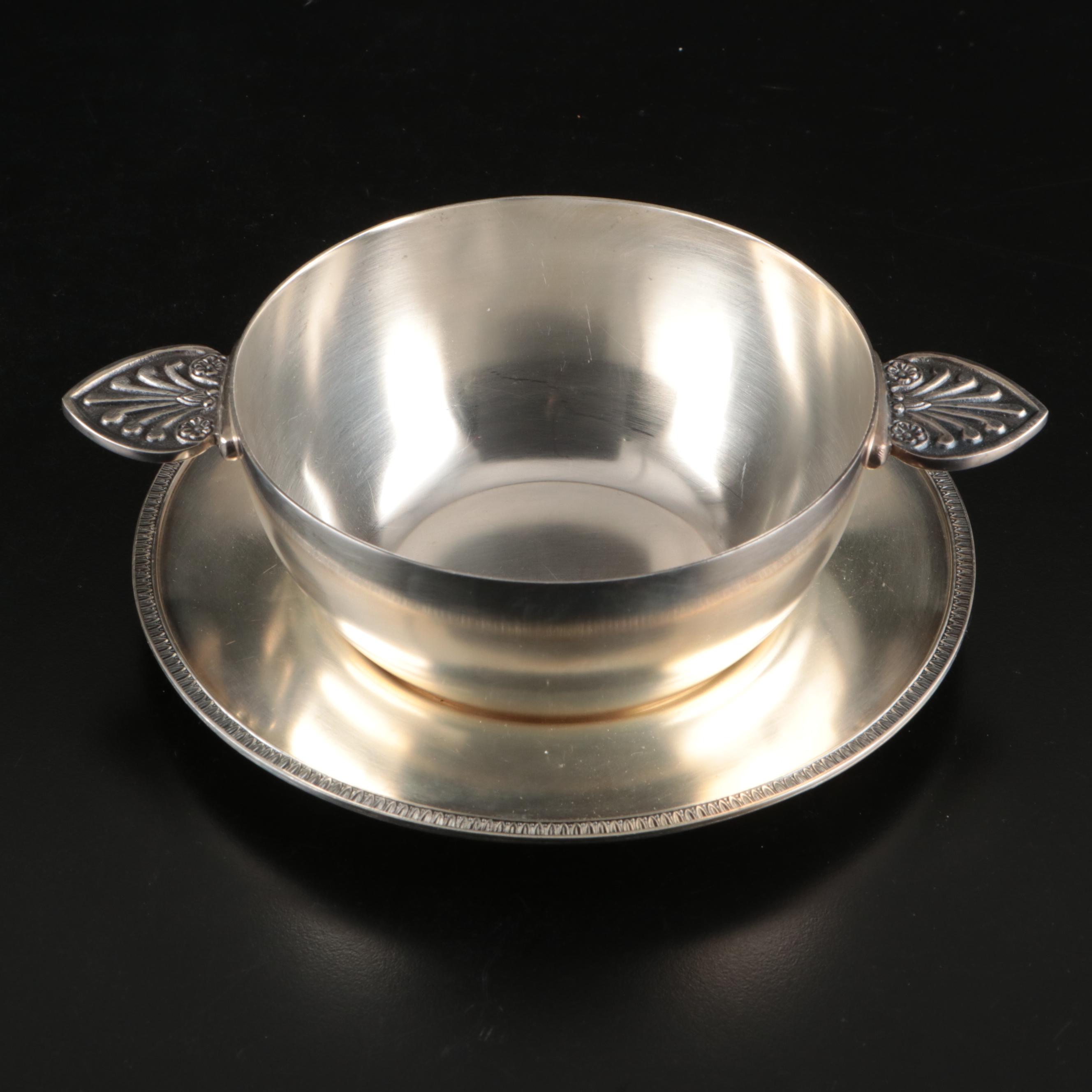 Orwisa Silver Finish Handled Bowls and Platters