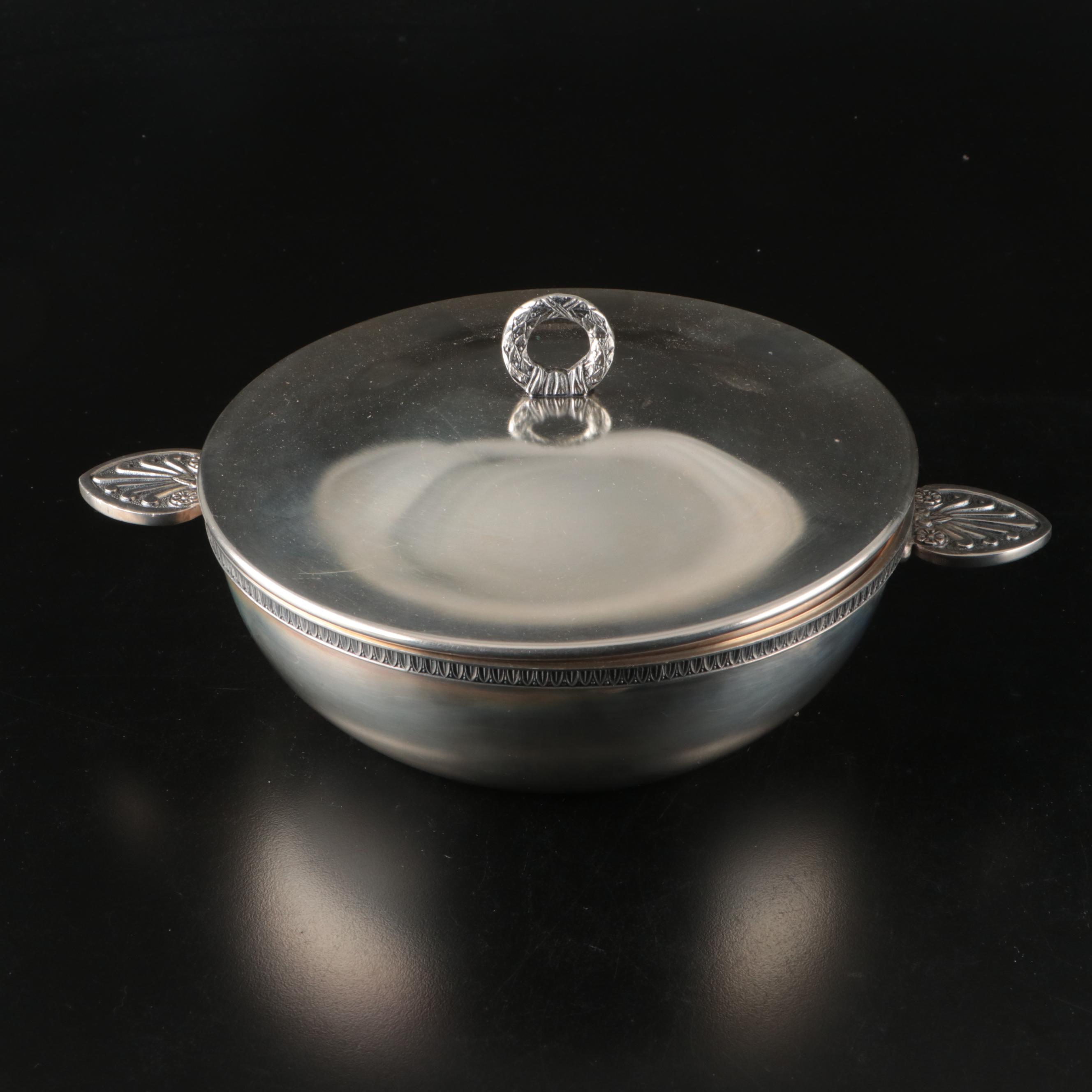 Orwisa Silver Finish Handled Bowls and Platters
