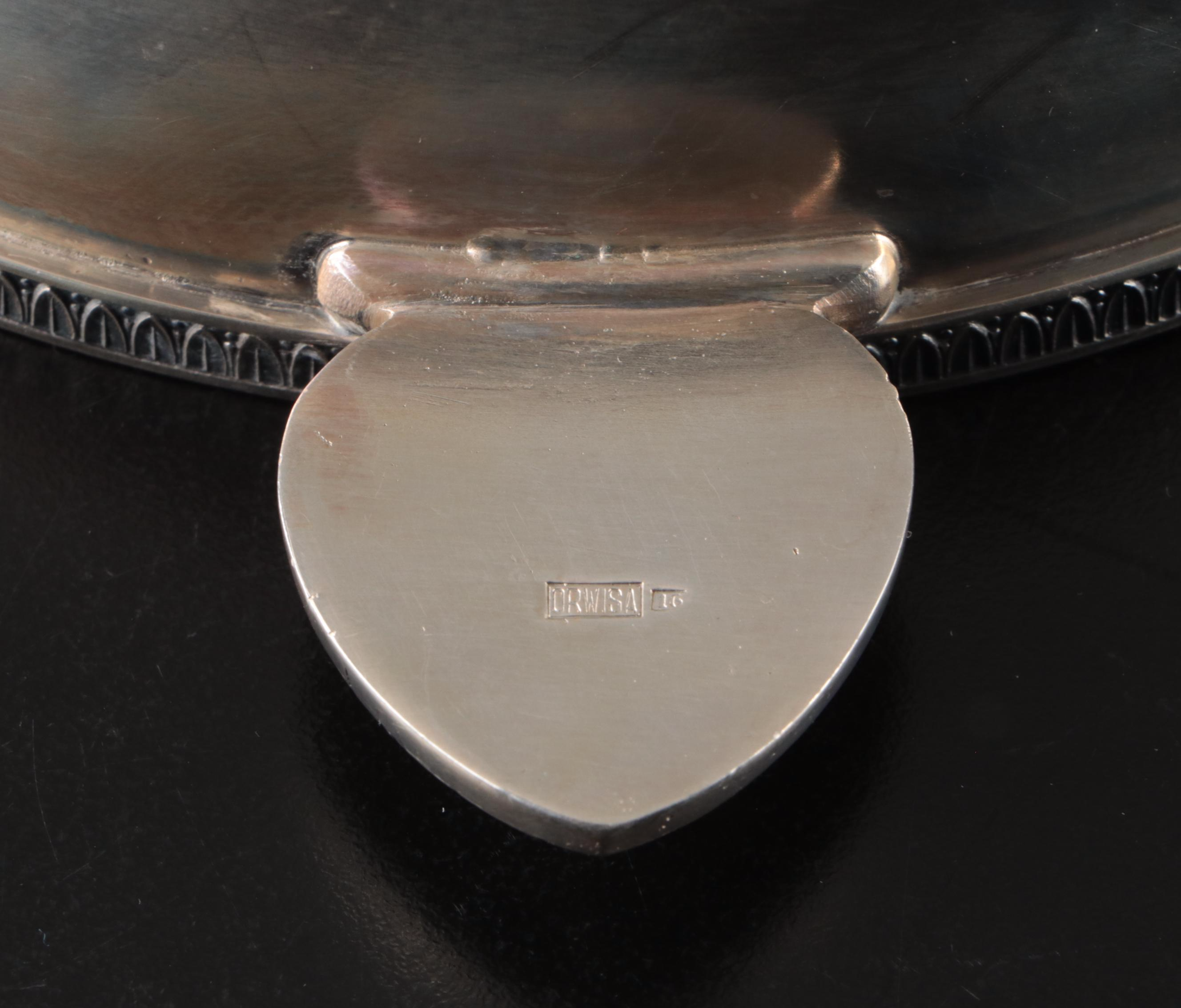 Orwisa Silver Finish Handled Bowls and Platters