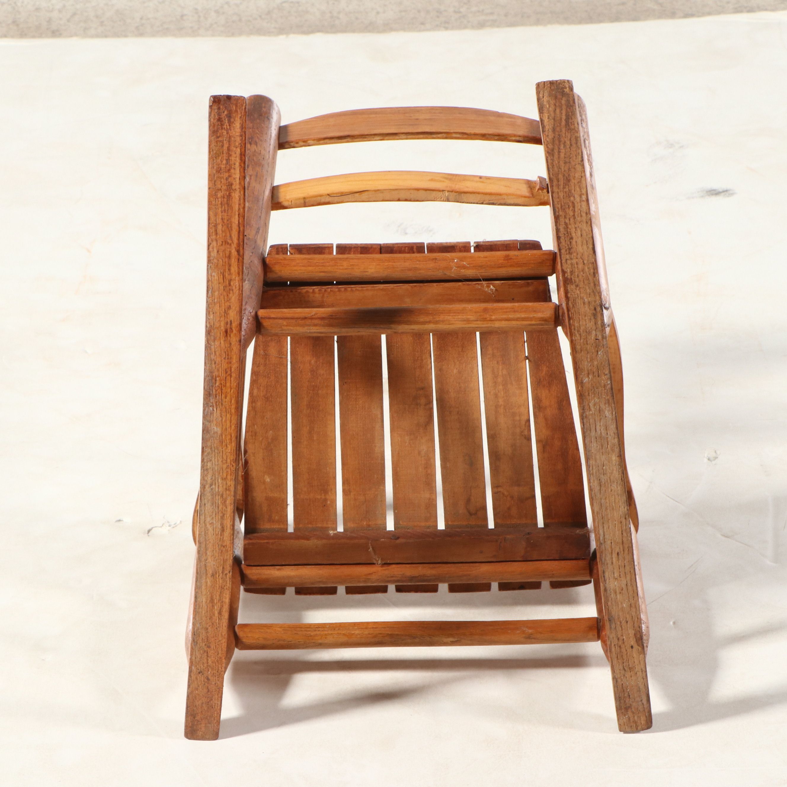 Bench-Made Child's Rocking Chair and Side Table