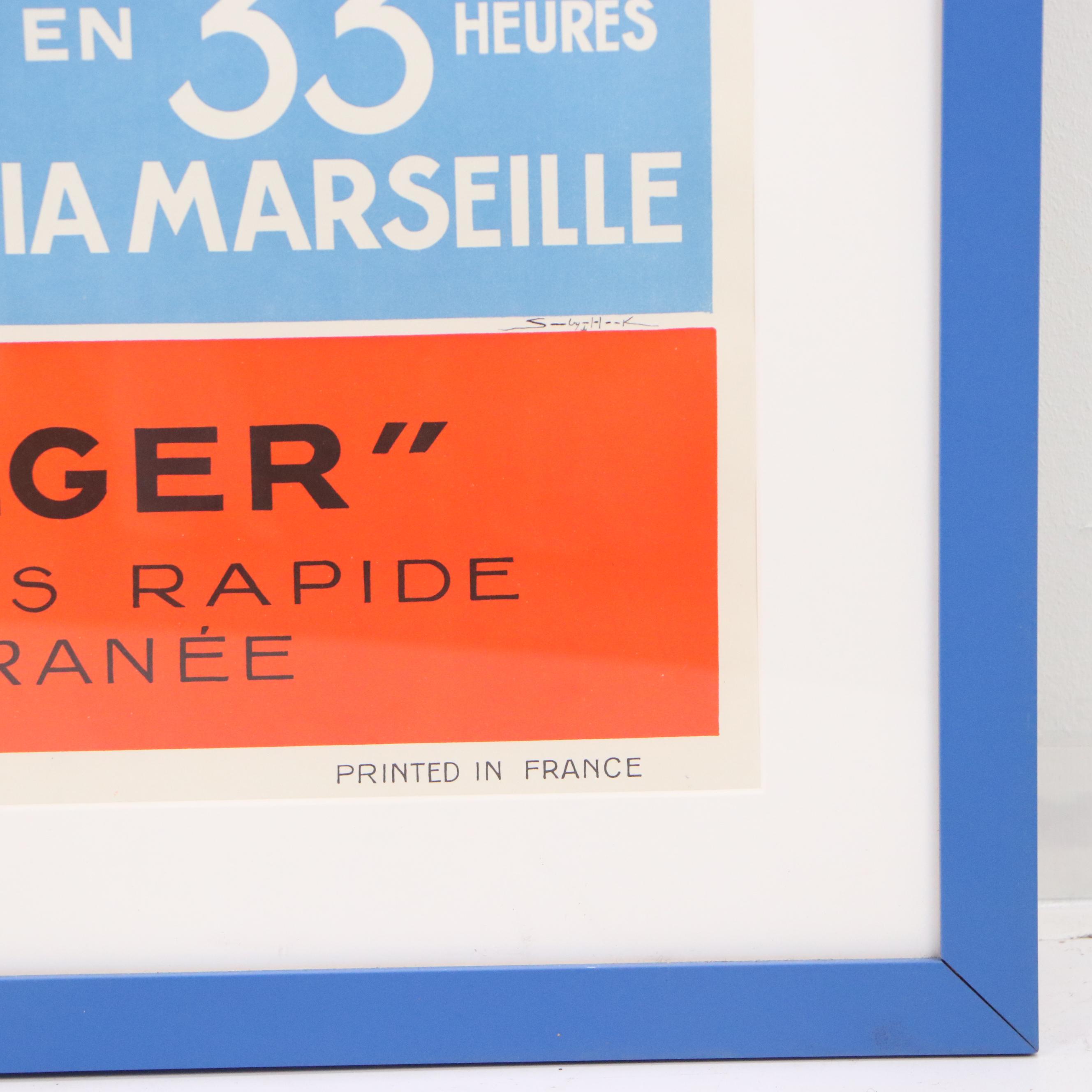 Color Lithograph Advertisement After Georges Taboureau, Late 19th - 20th Century