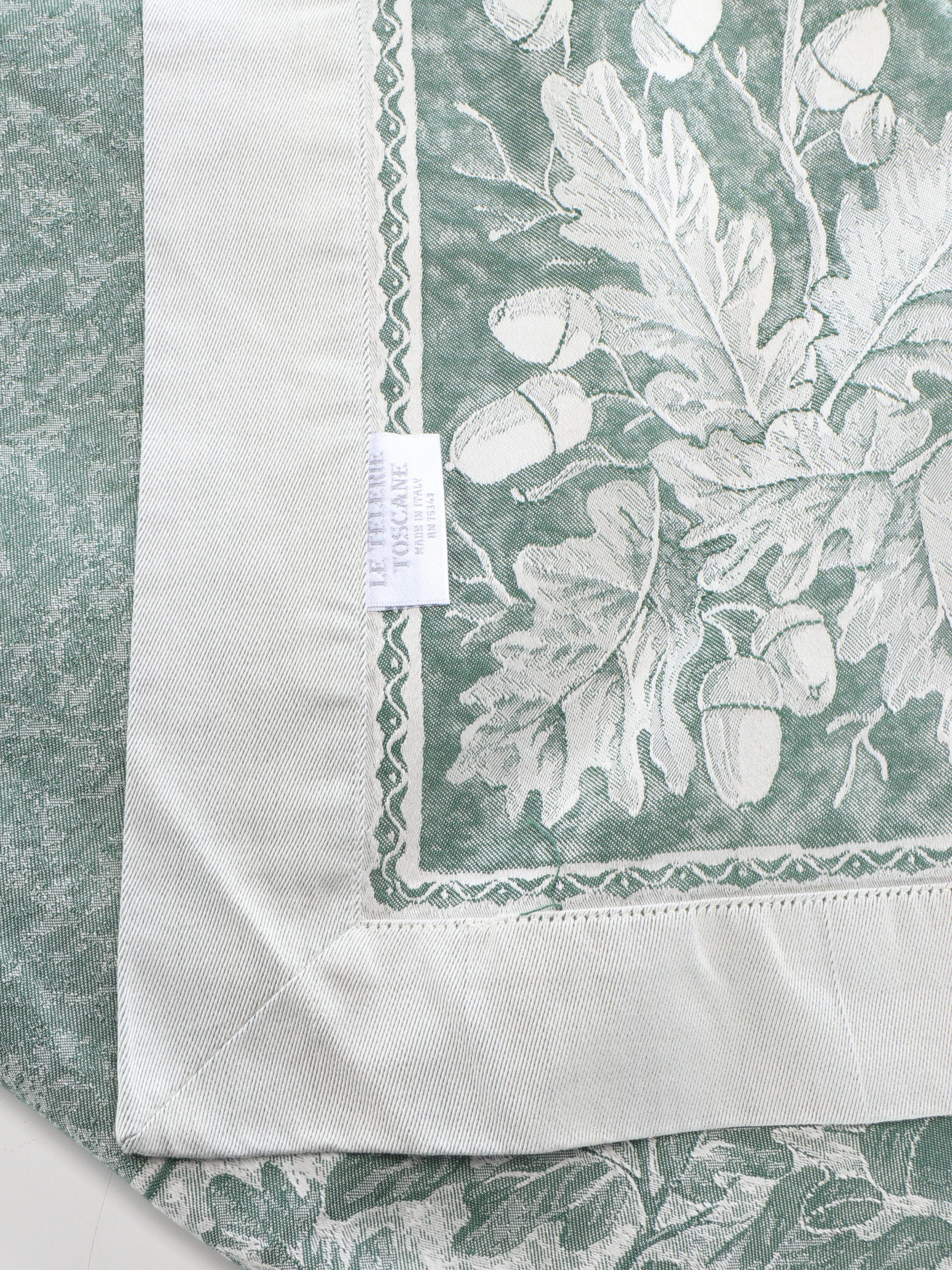 Spode Table Runner, Thro Sequin Table Runner, and More Table Linens