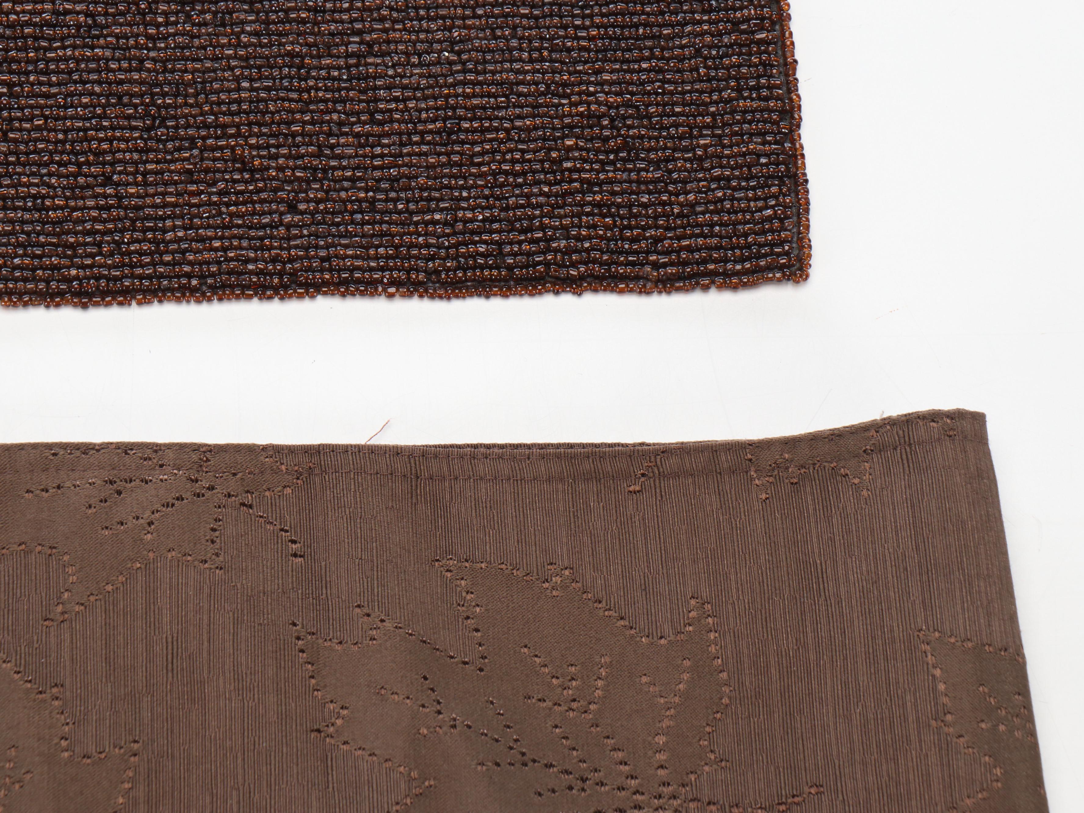 Spode Table Runner, Thro Sequin Table Runner, and More Table Linens