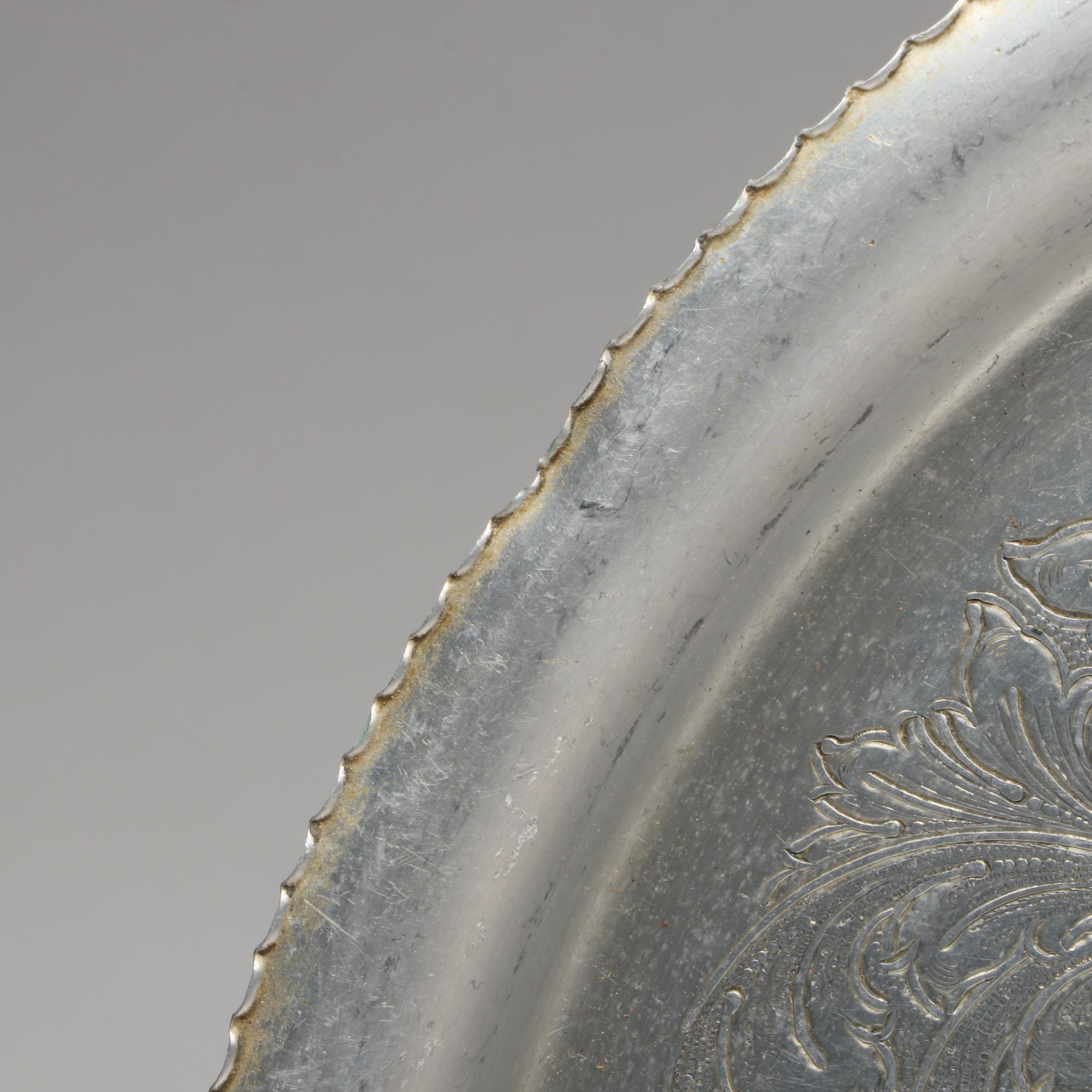 Farberware and Canterbury Arts Hammered Aluminum Serveware