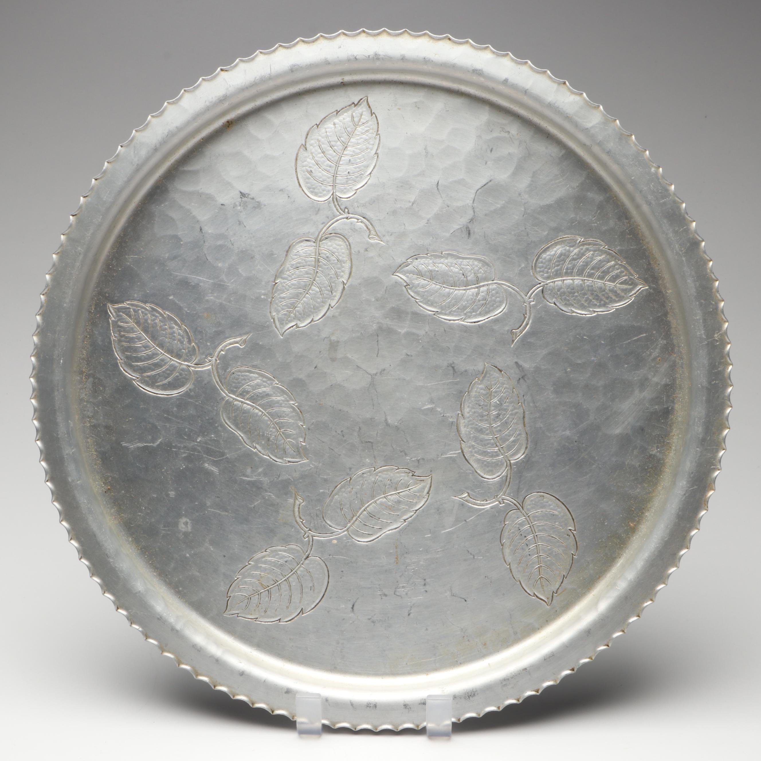 Farberware and Canterbury Arts Hammered Aluminum Serveware