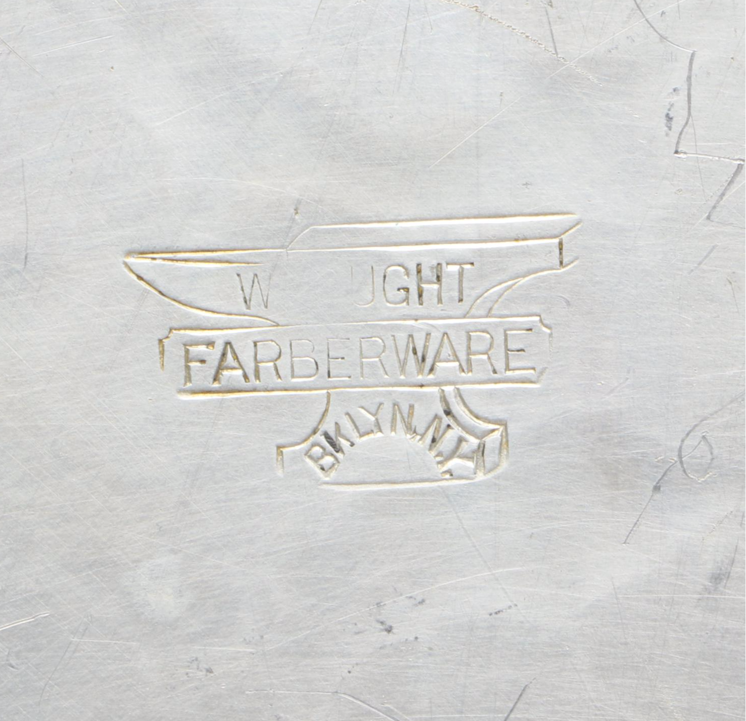 Farberware and Canterbury Arts Hammered Aluminum Serveware