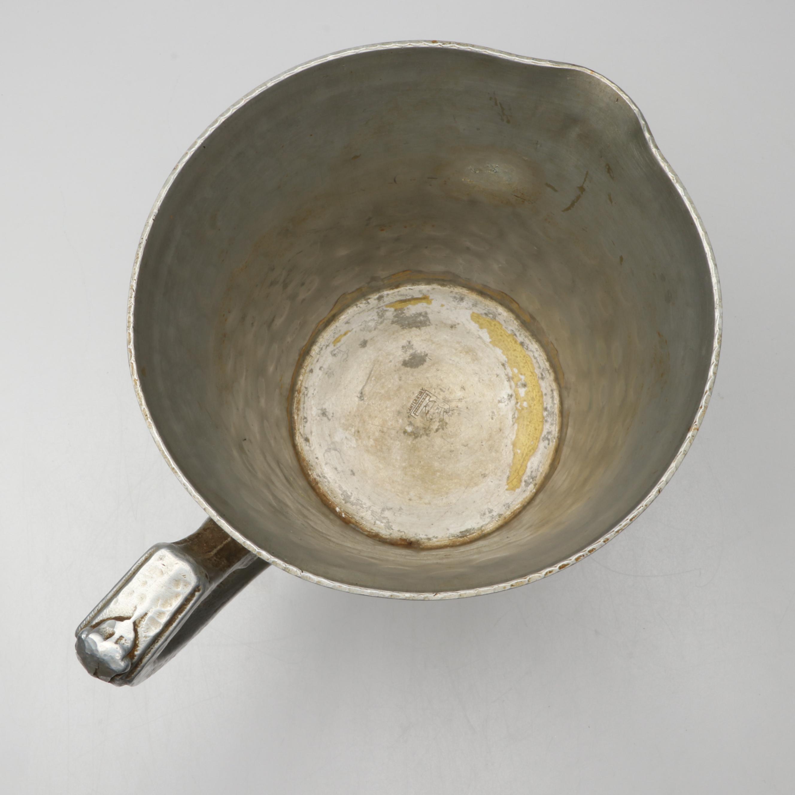 Farberware and Canterbury Arts Hammered Aluminum Serveware