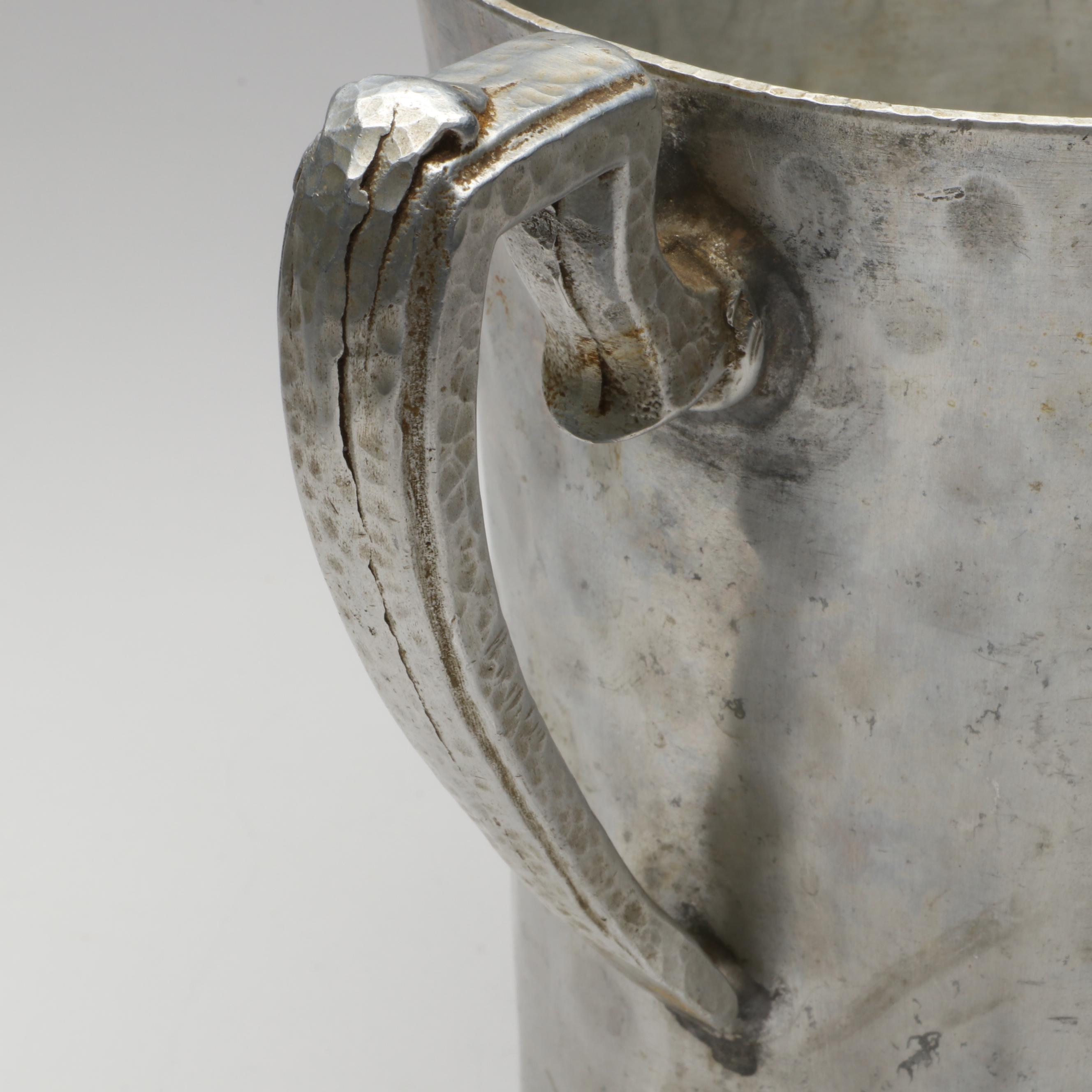 Farberware and Canterbury Arts Hammered Aluminum Serveware