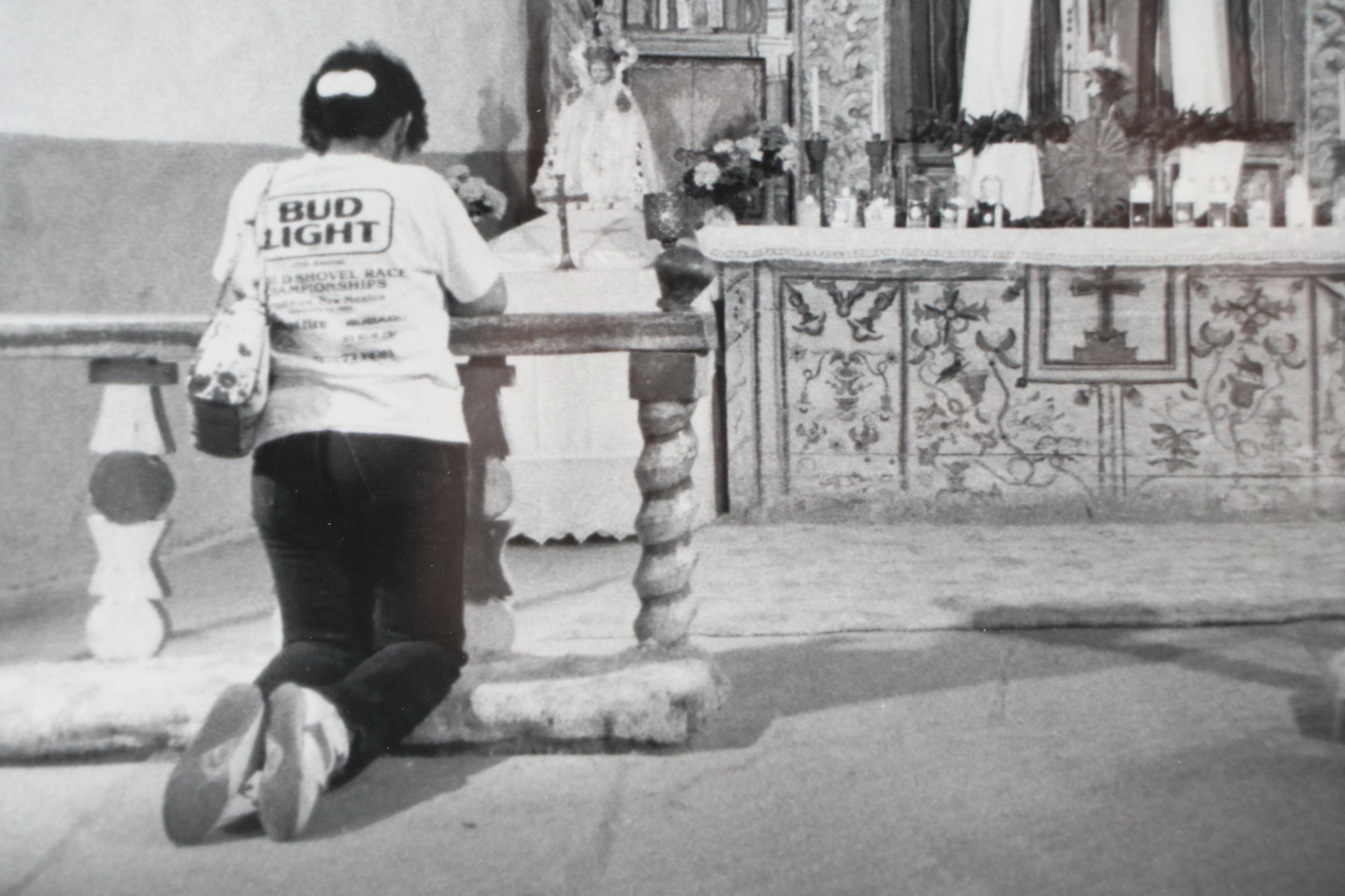 Dietz-Schmidt Black and White Photographic Print "Chimayo, N.M."