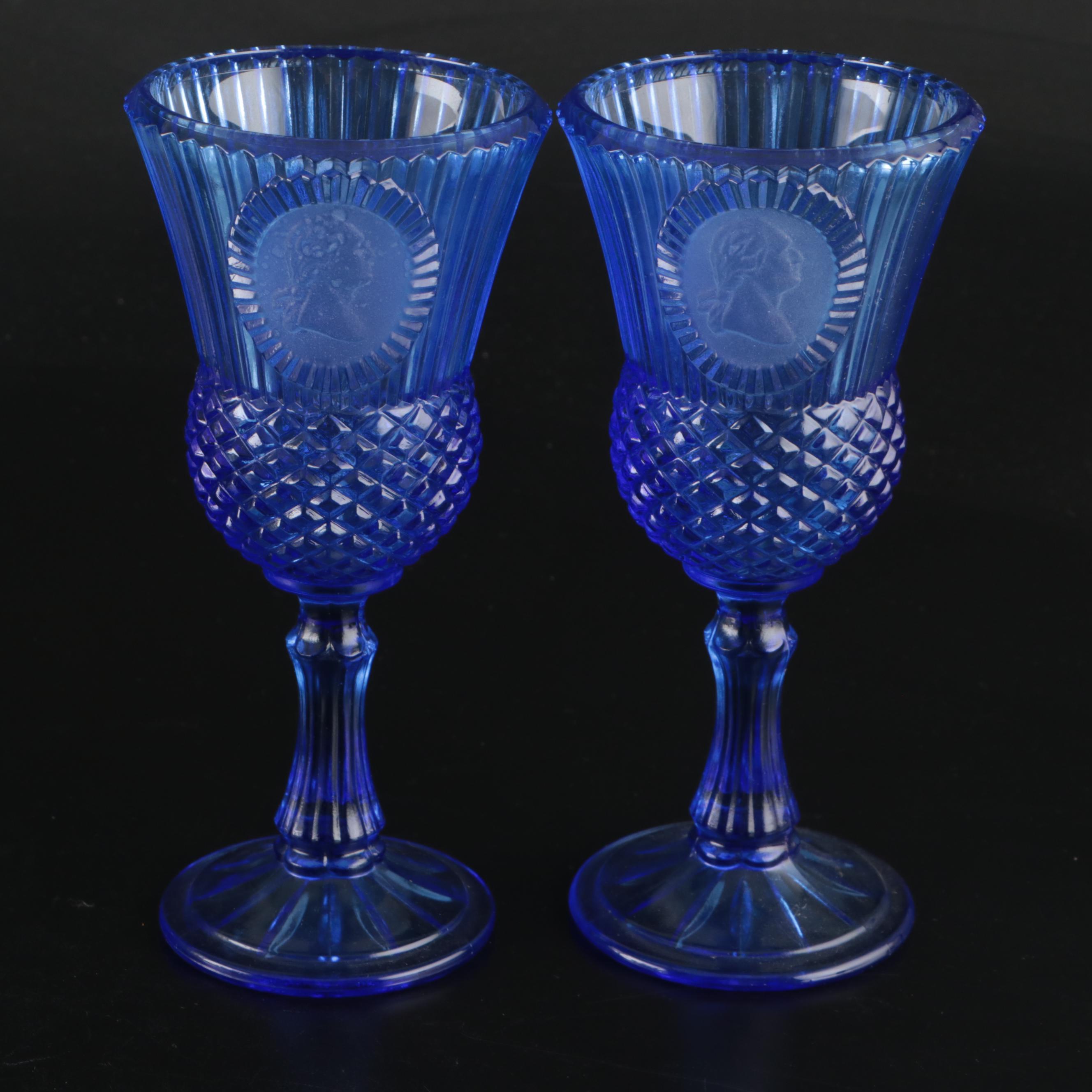 Doyle Glass "Comet Clear" Lidded Compote and Other Vintage and EAPG Glassware