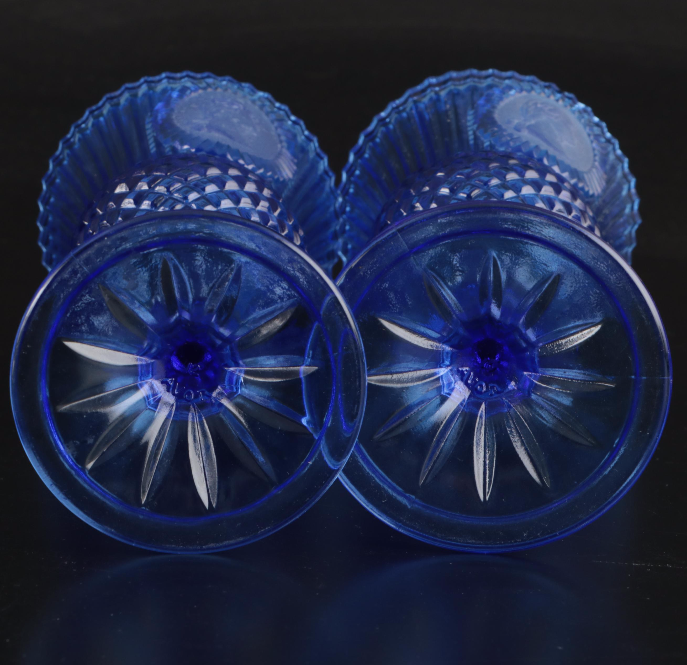 Doyle Glass "Comet Clear" Lidded Compote and Other Vintage and EAPG Glassware