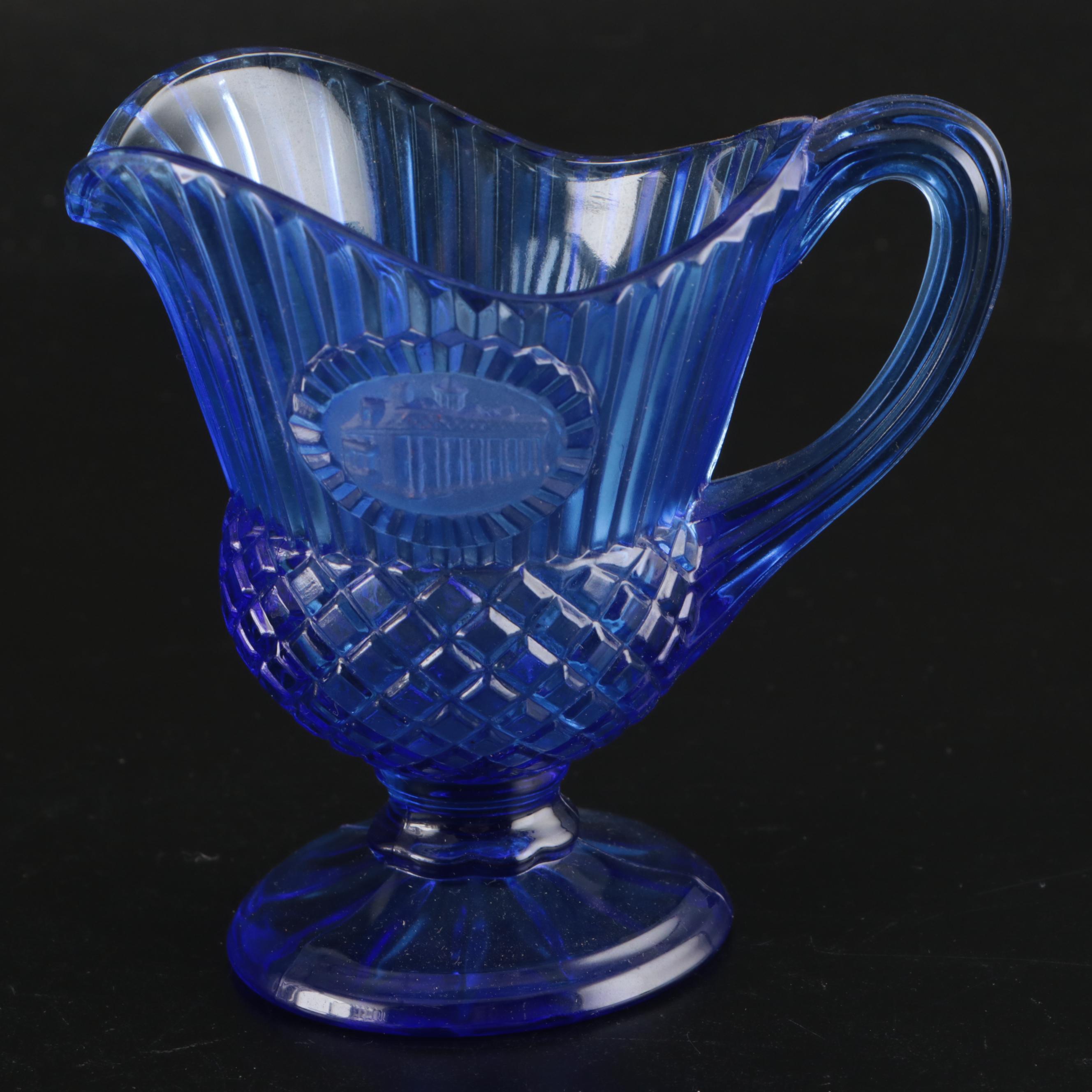 Doyle Glass "Comet Clear" Lidded Compote and Other Vintage and EAPG Glassware