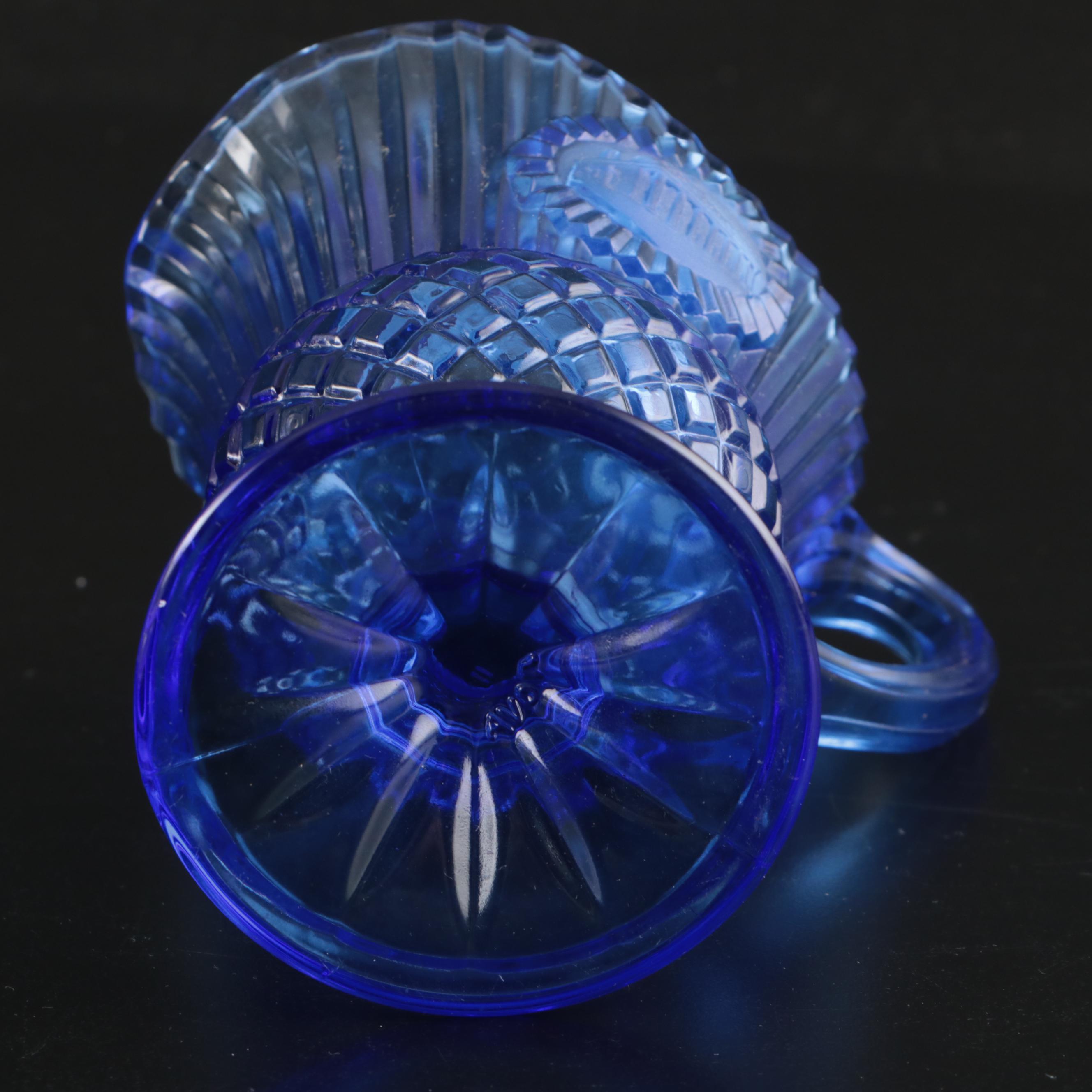 Doyle Glass "Comet Clear" Lidded Compote and Other Vintage and EAPG Glassware