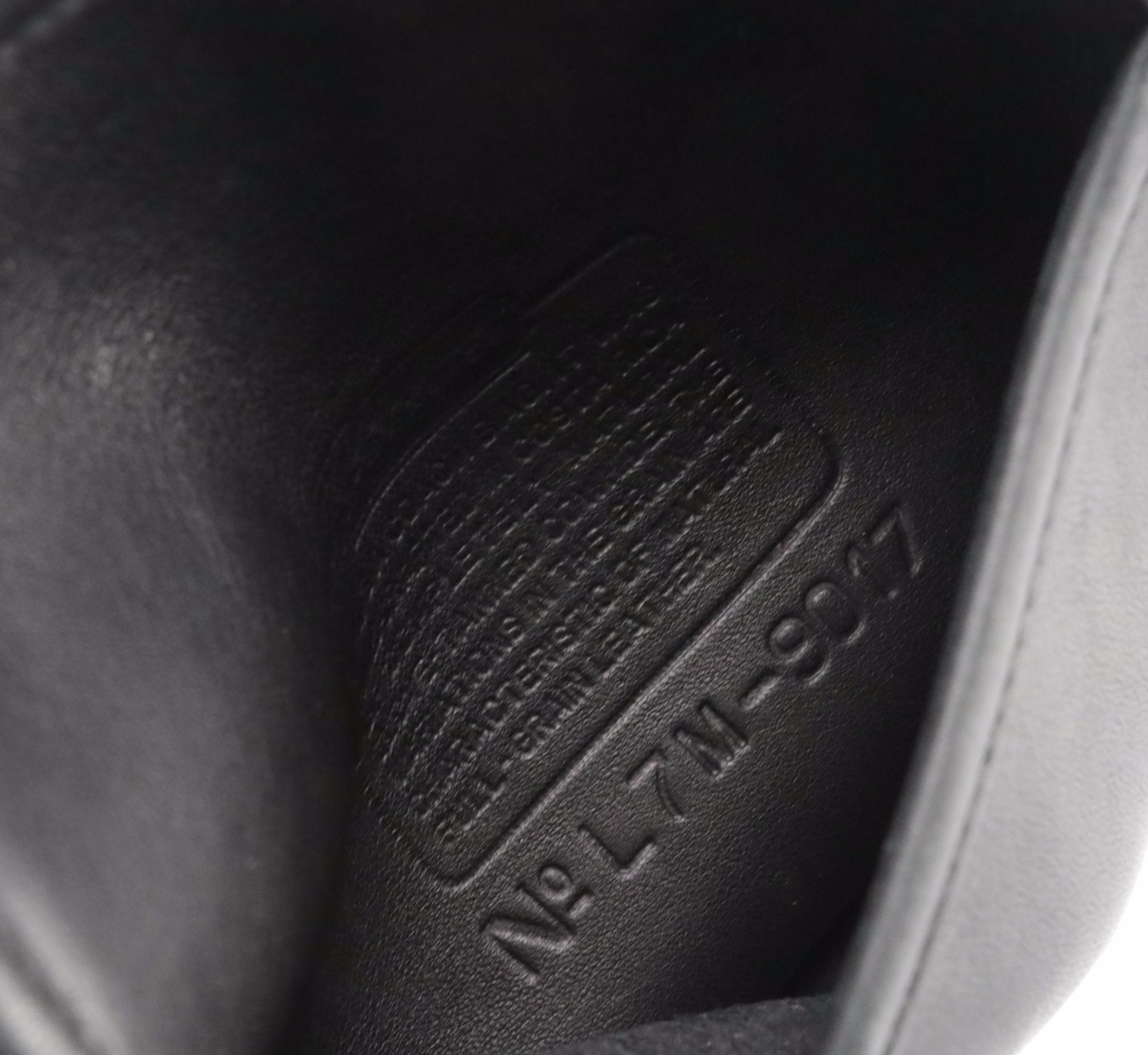 Coach Abbie 9017 Black Leather Crossbody Bag & Buckle Accented Zip-Around Wallet