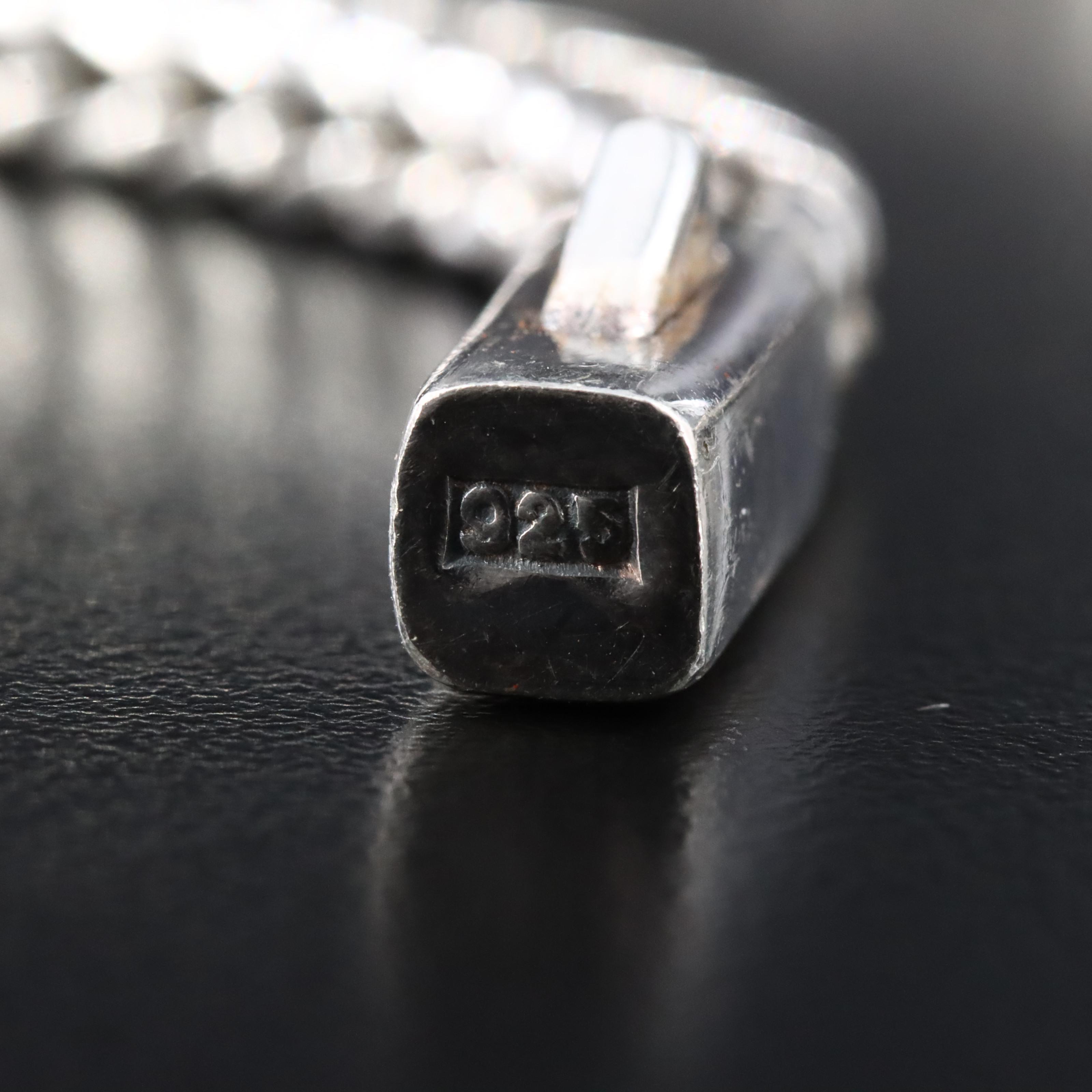 Sterling Garnet Slide Pendant Necklace with 18K Accents