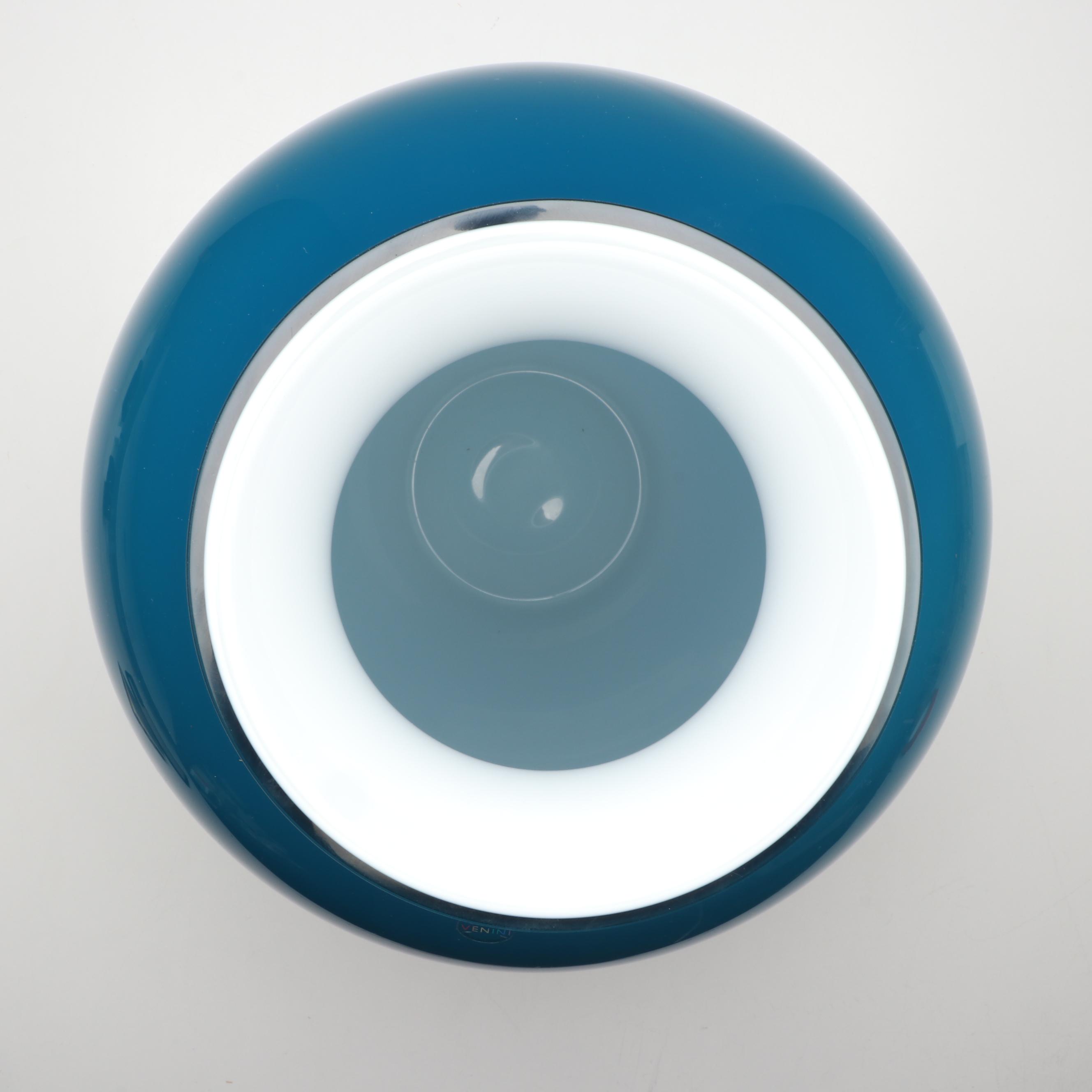 Venini "Labuan" Blown Cased Glass Vase, 2015