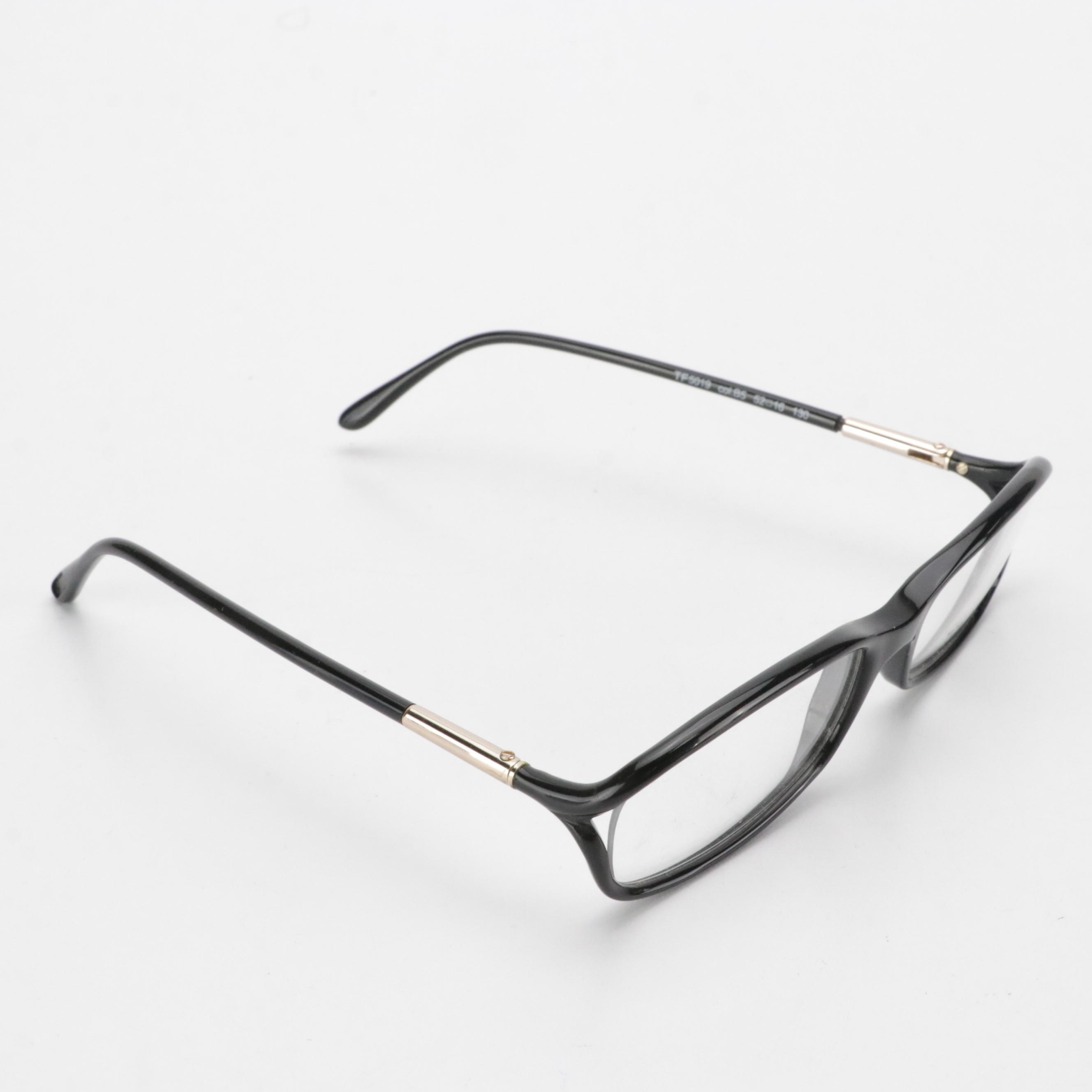 Tom Ford TF5019 Rectangular Eyeglass Frames with Case and Box