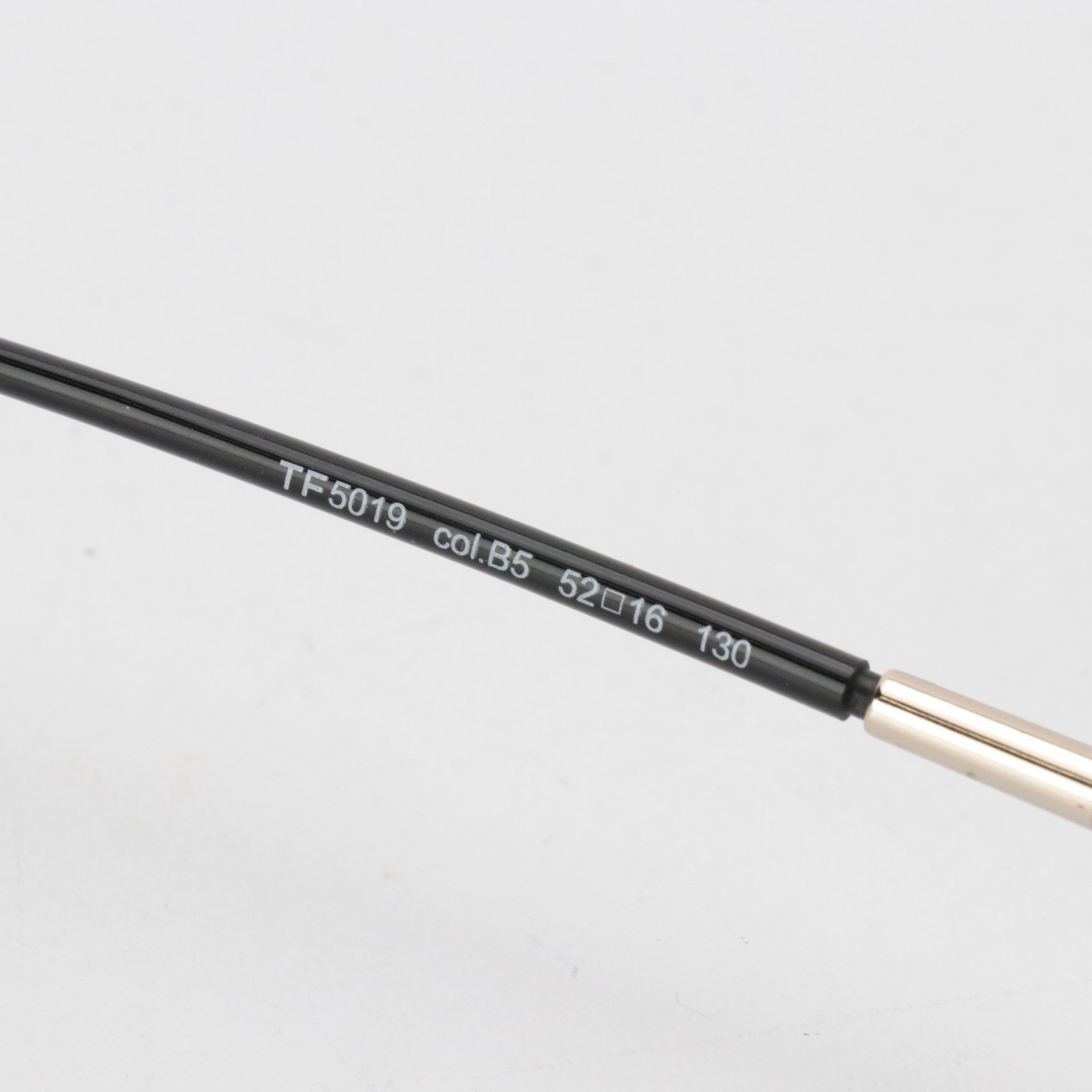 Tom Ford TF5019 Rectangular Eyeglass Frames with Case and Box