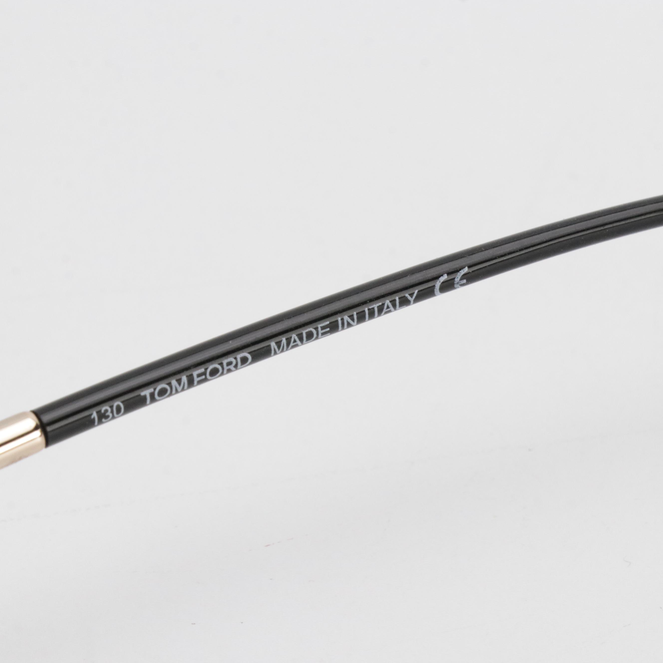 Tom Ford TF5019 Rectangular Eyeglass Frames with Case and Box