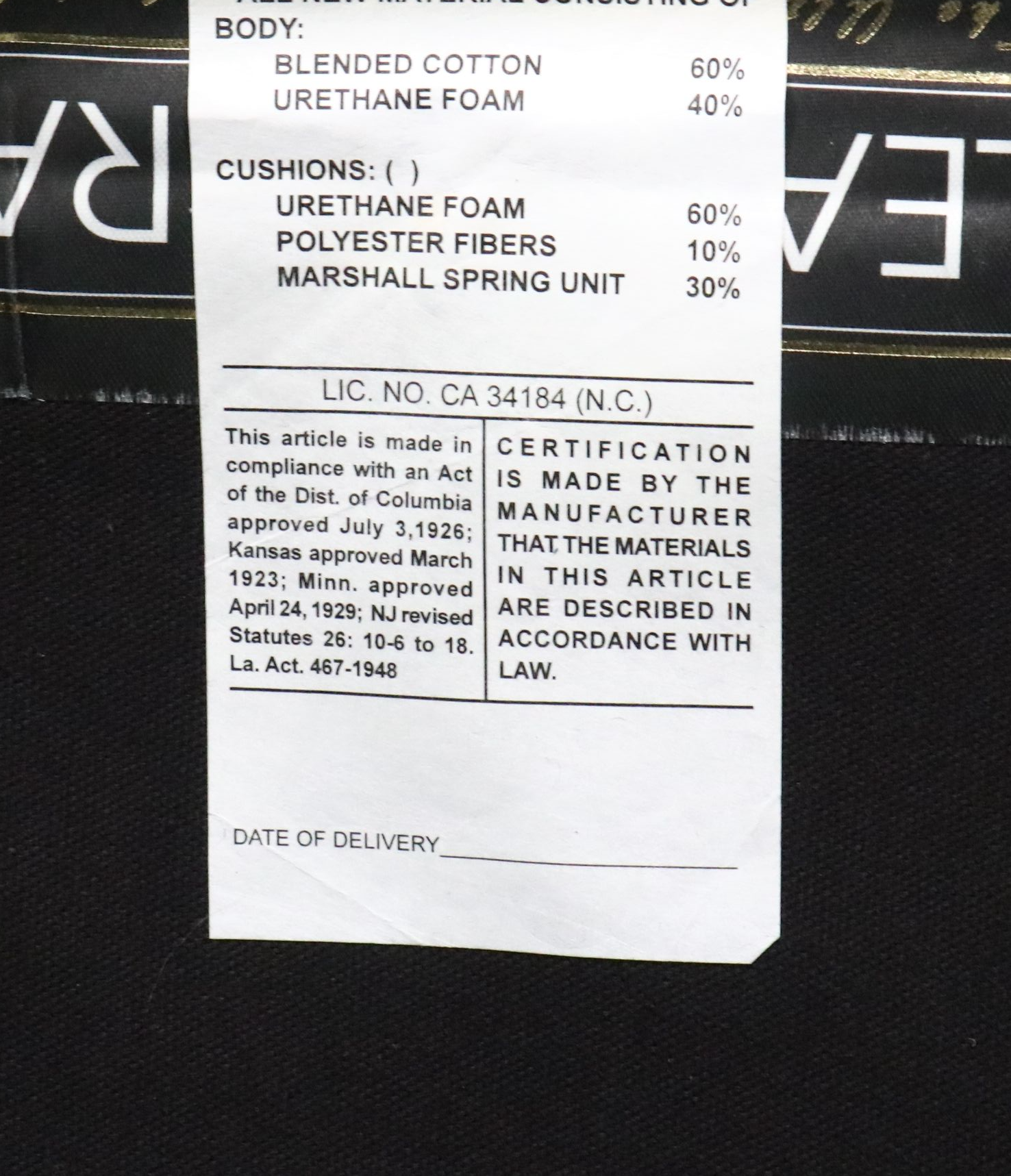 Leathercraft Quilted Leather Upholstered Recliner with Nailhead Trim