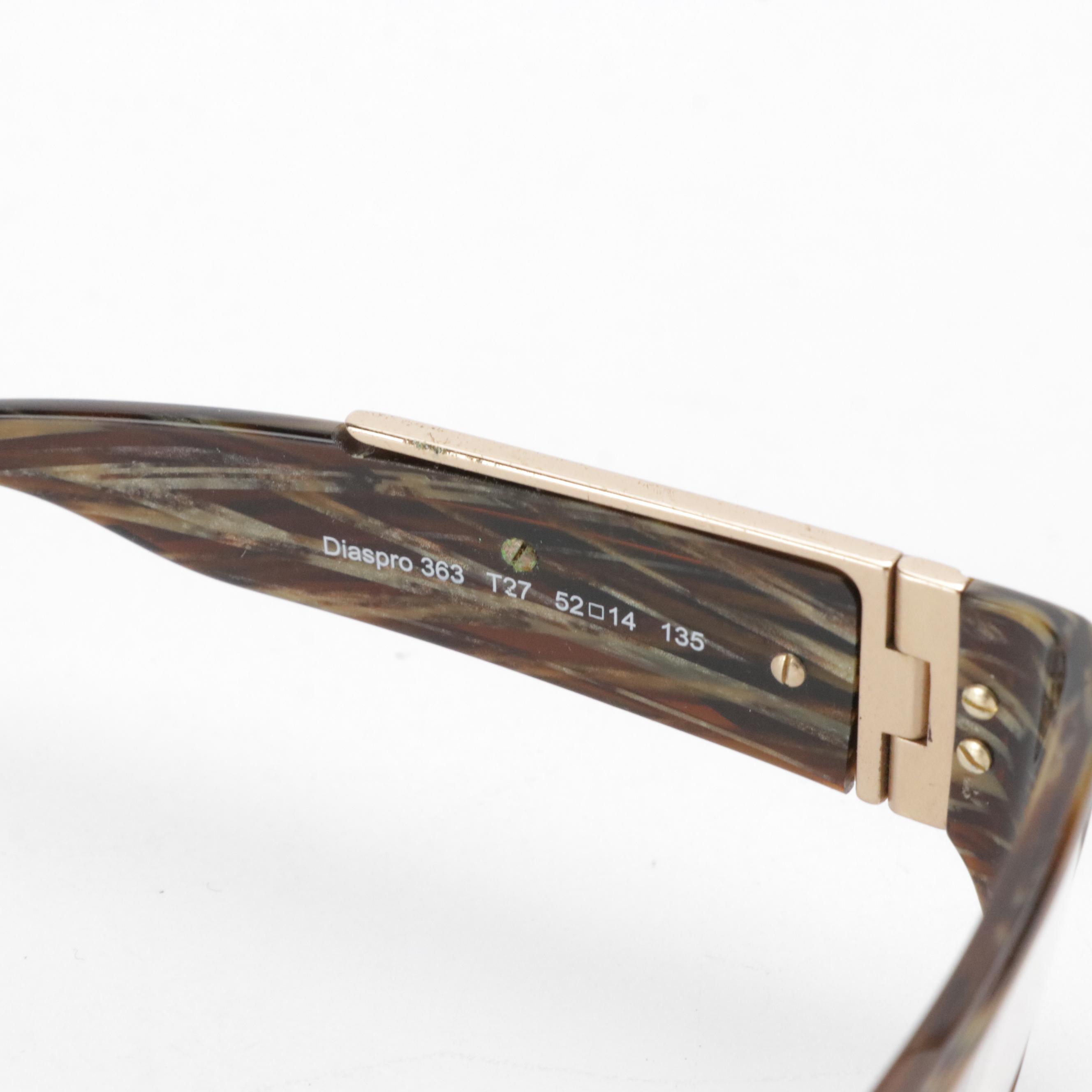 Roberto Cavalli Diaspro 363 T27 Rectangular Eyeglasses with Case