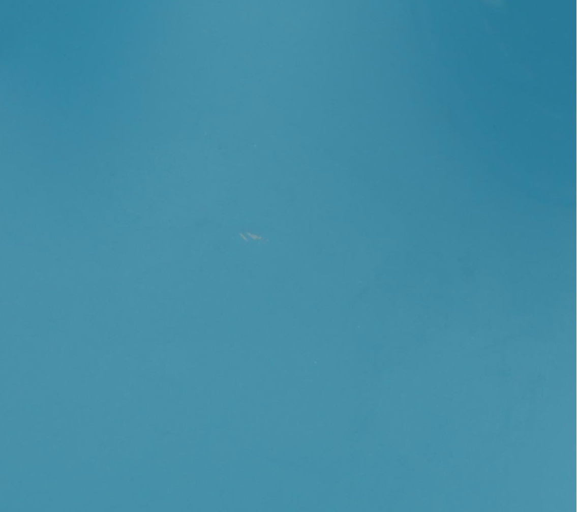 Venini Murano "Fazzoletto" Handblown Aquamarine Art Glass Vase