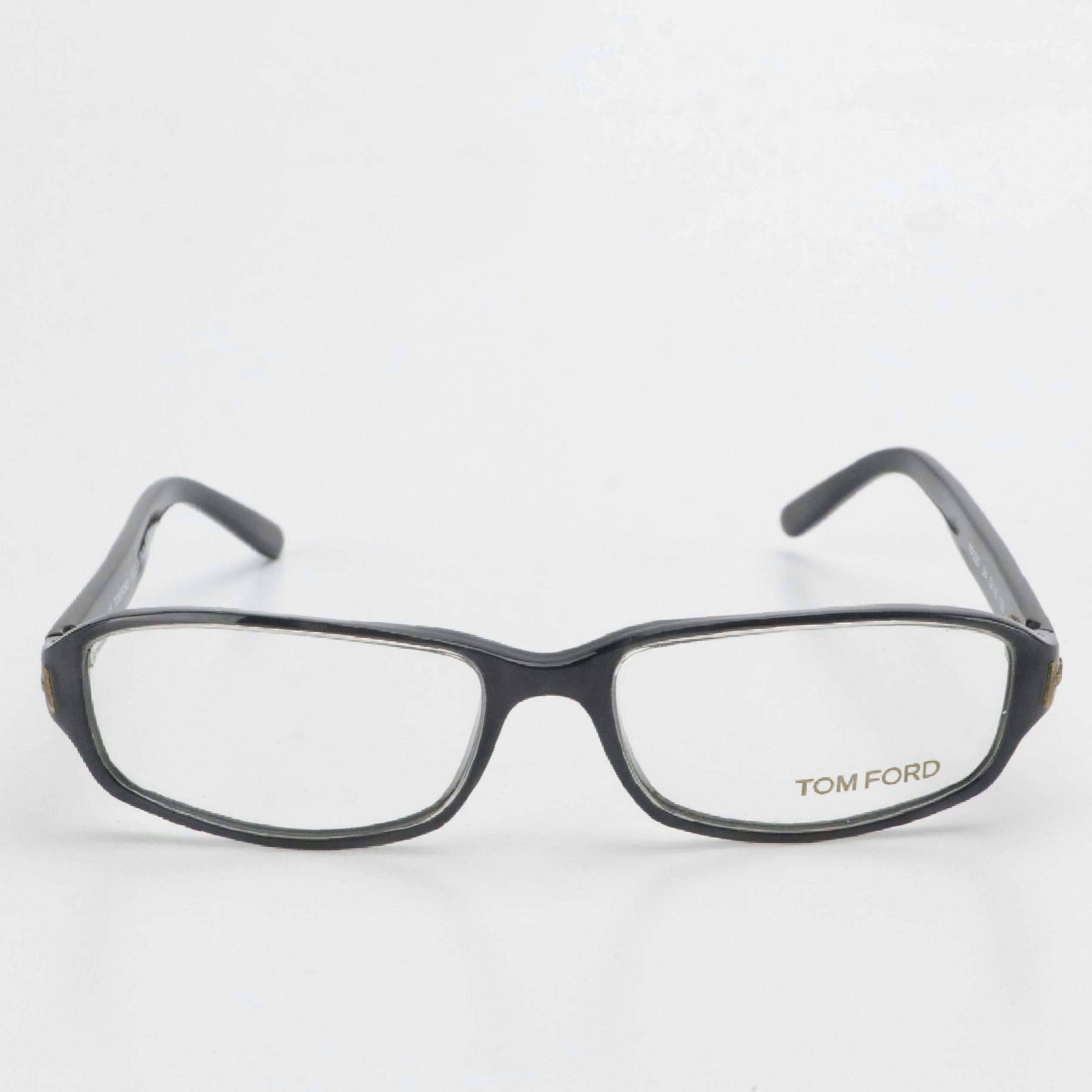 Tom Ford TF5087 Rectangular Marbleized Eyeglass Frames with Case and Box