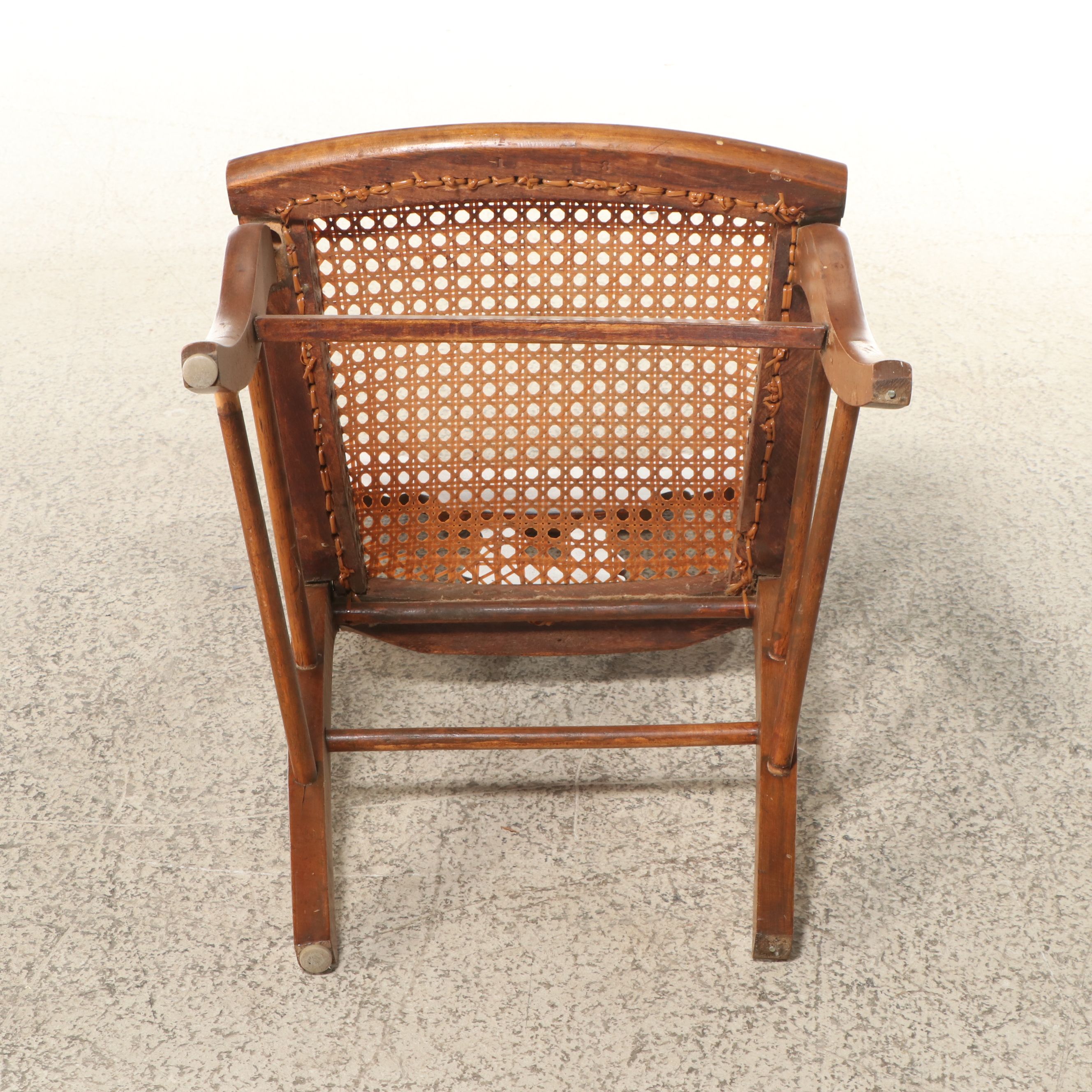 Pair of Late Victorian Walnut and Burl Wood Side Chairs with Cane Seats