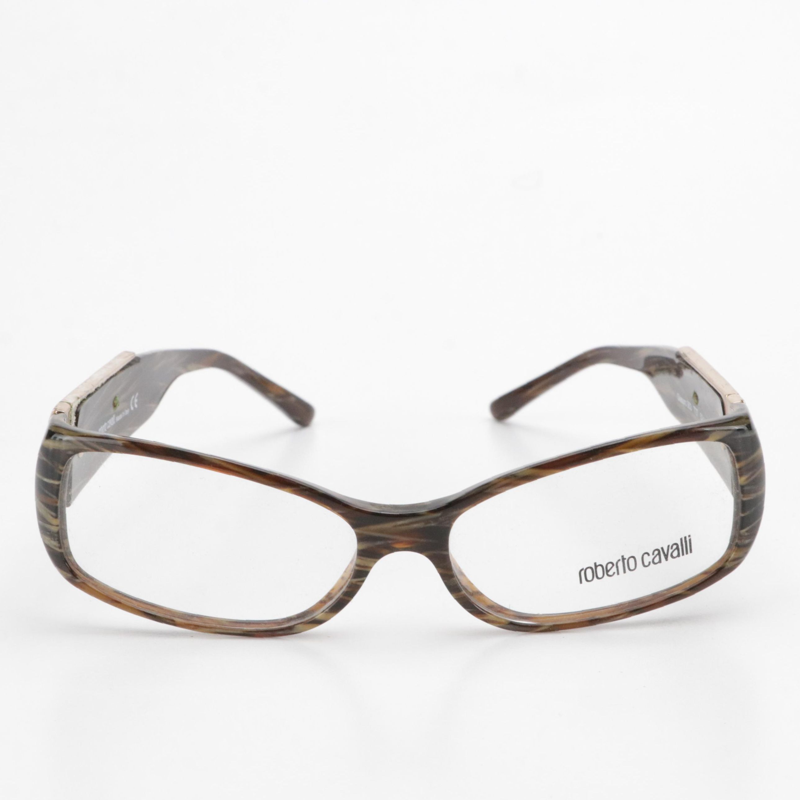 Roberto Cavalli Diaspro 363 T27 Rectangular Eyeglasses with Case