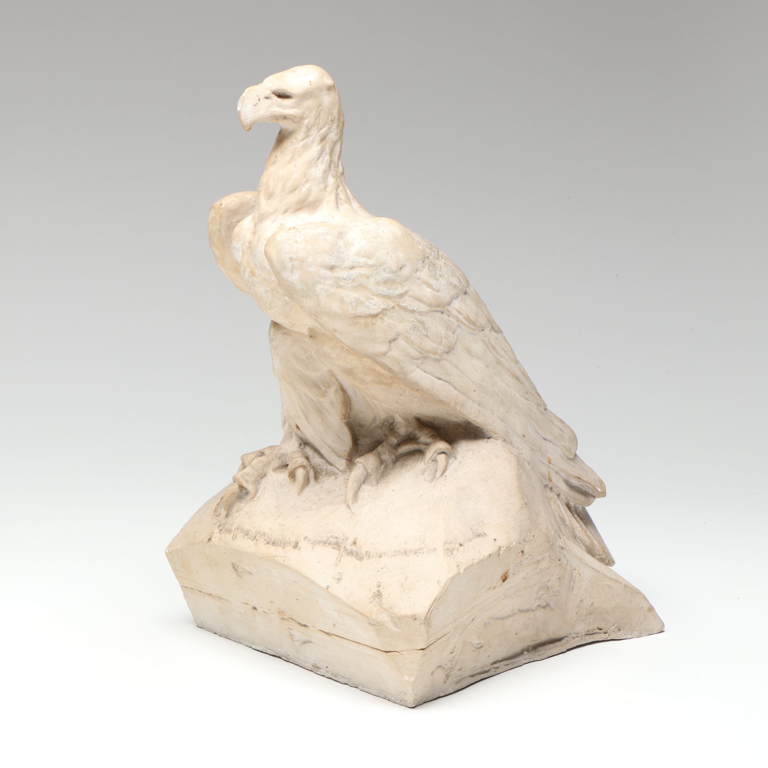 Horatio Piccirilli Plaster Eagle Sculpture, Early 20th Century