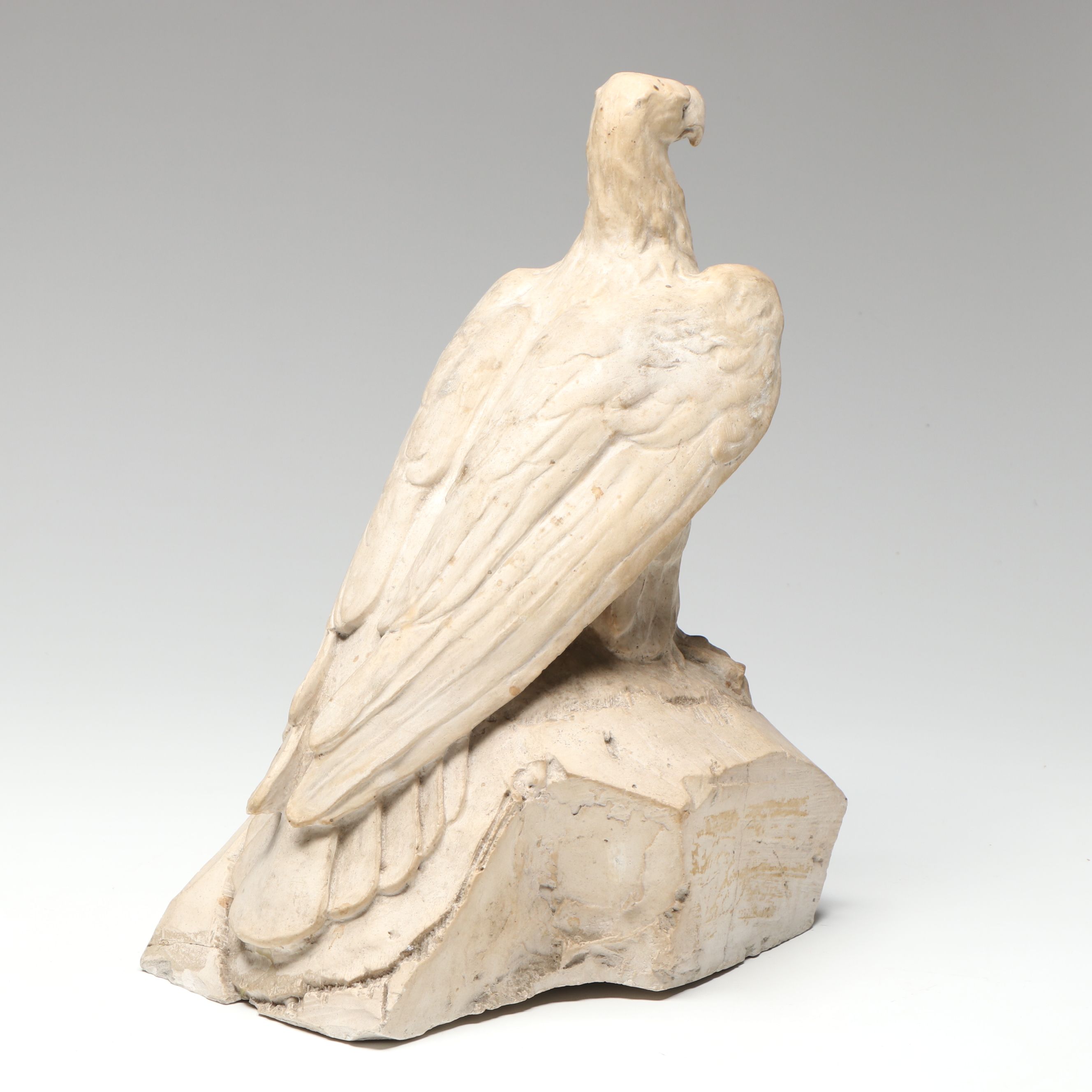 Horatio Piccirilli Plaster Eagle Sculpture, Early 20th Century