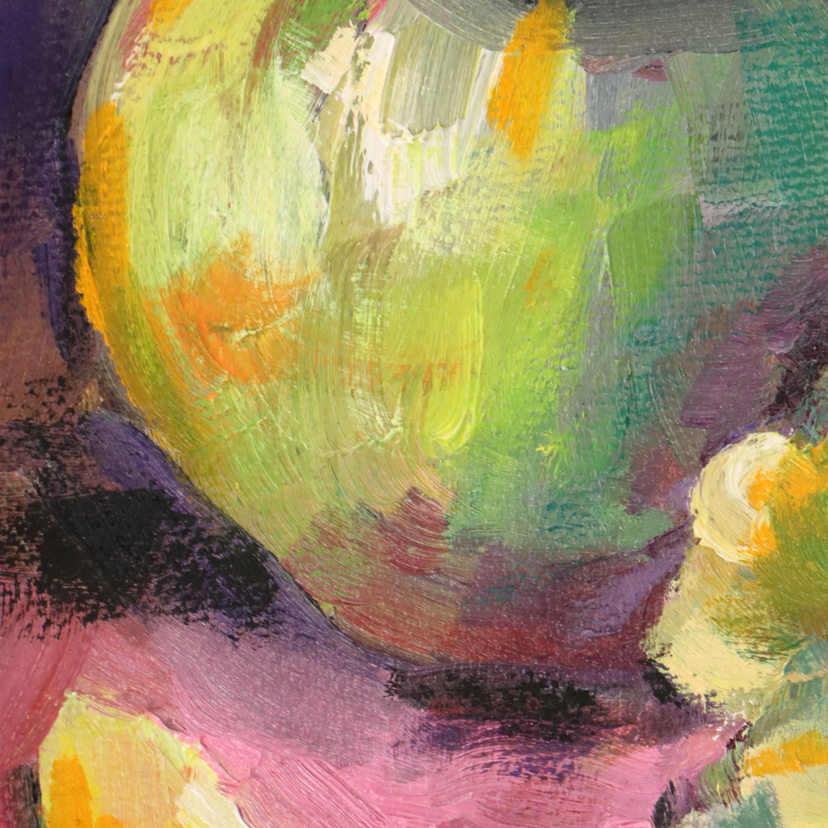 Floral Still Life Oil Painting, 21st Century