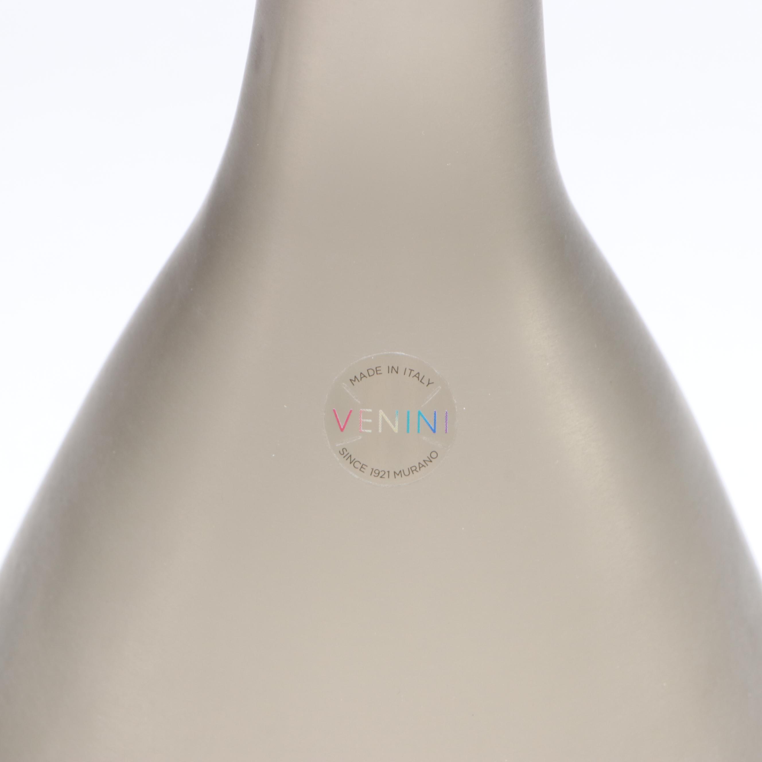 Matteo Thun for Venini Limited Edition Blown Glass Bottle, 2016