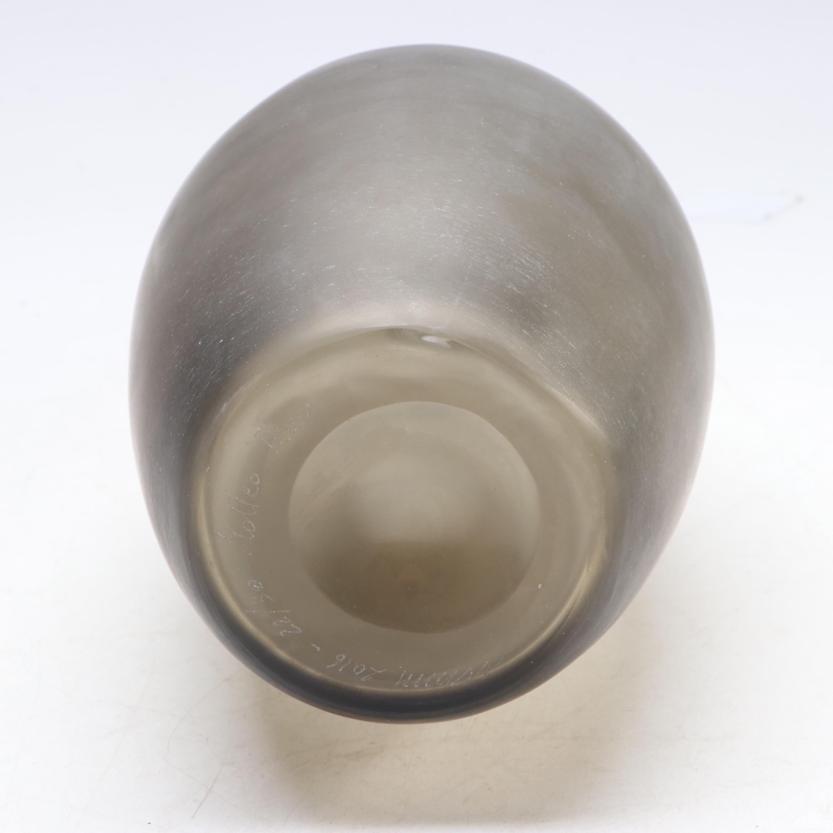 Matteo Thun for Venini Limited Edition Blown Glass Bottle, 2016