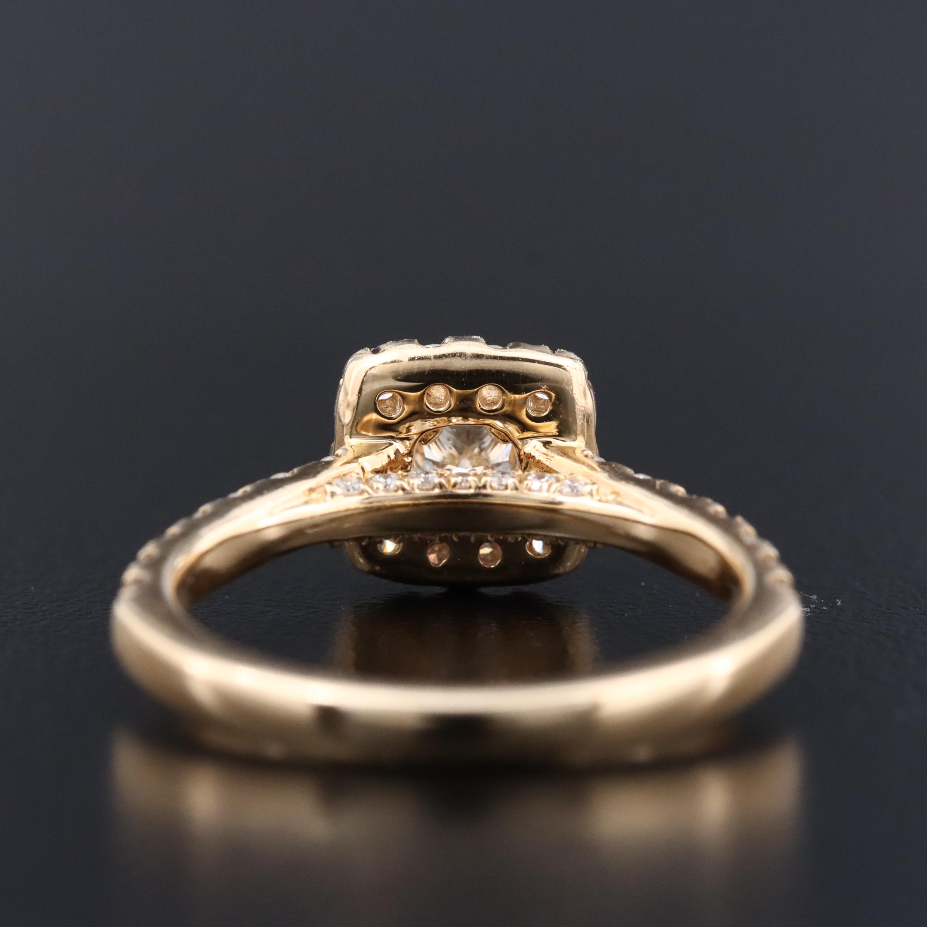 14K 1.17 CTW Lab Grown Diamond Ring