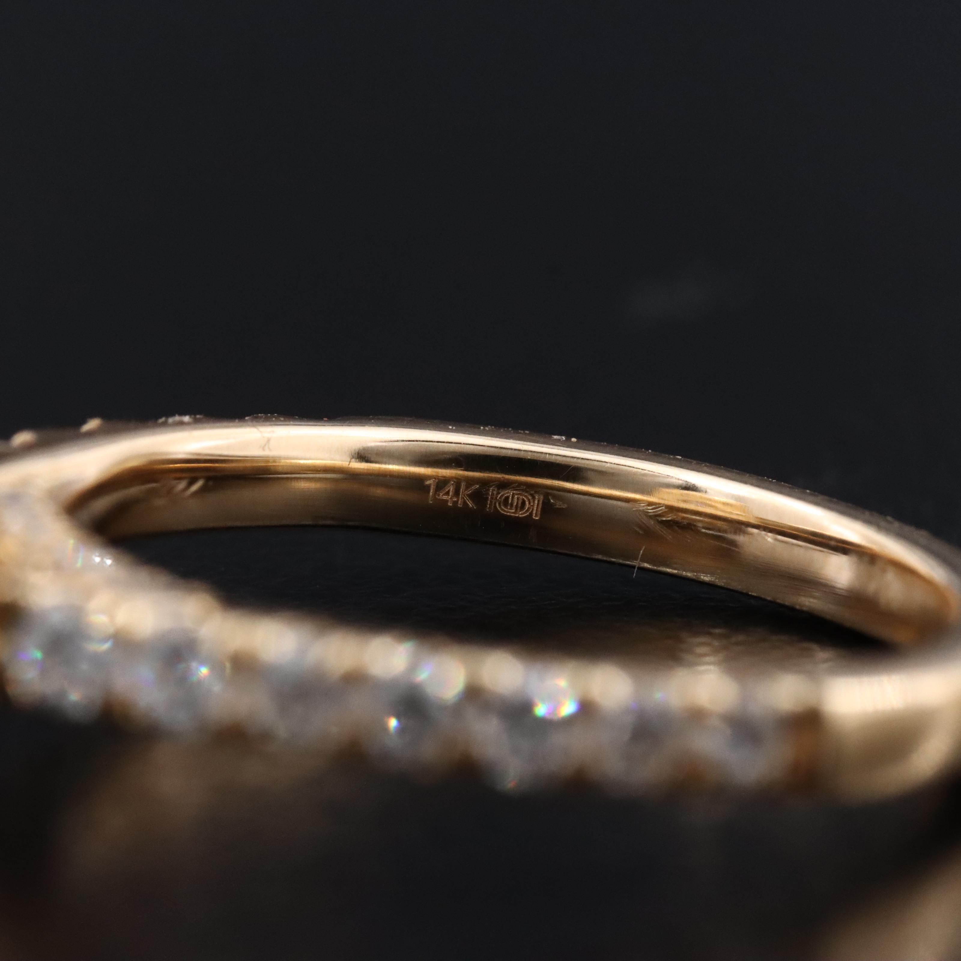 14K 1.17 CTW Lab Grown Diamond Ring