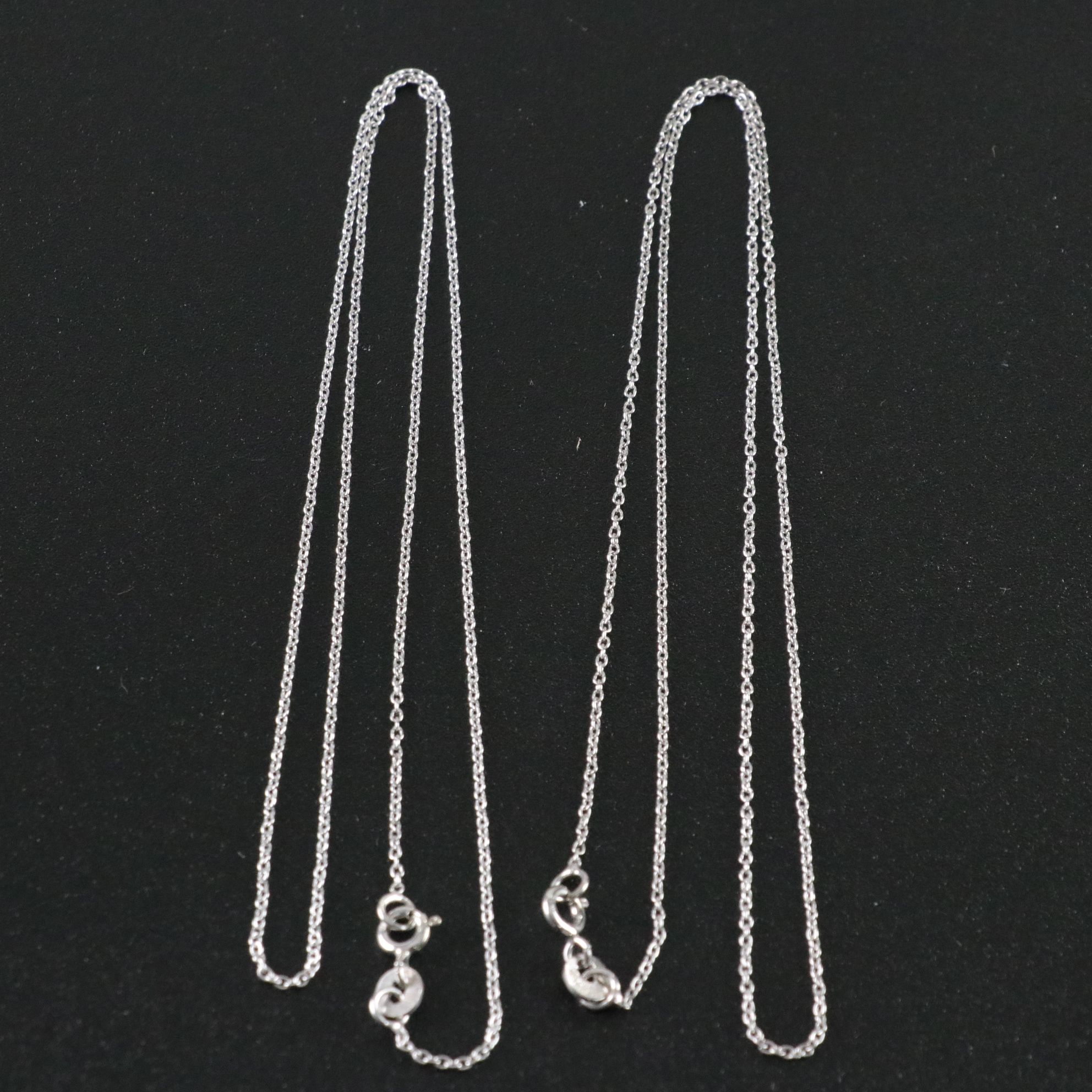 14 Assorted Sterling Silver Rings, Necklaces and Earrings